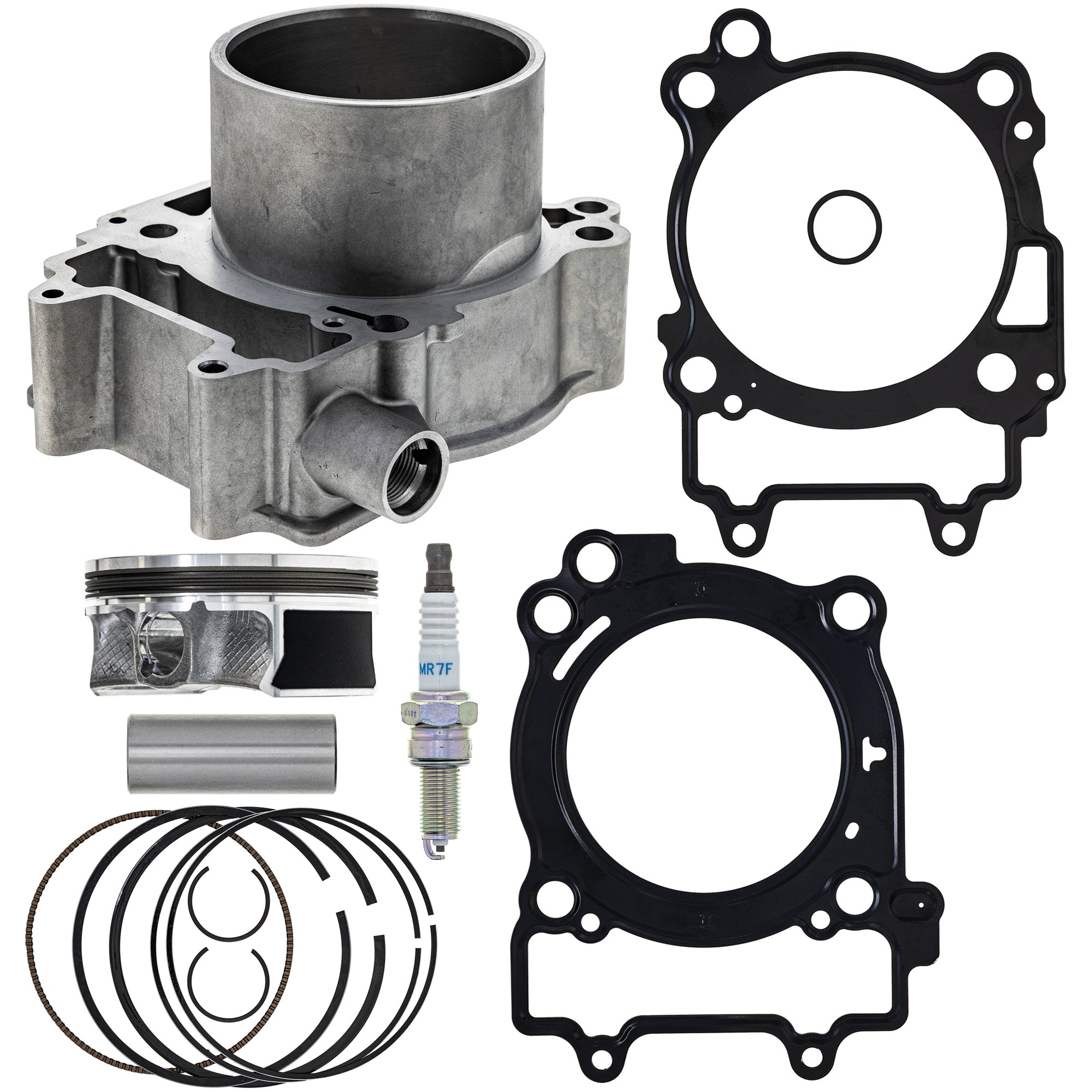 Cylinder Piston Gasket Spark Plug Kit for Sportsman RZR Ranger Pro NICHE MK1011936