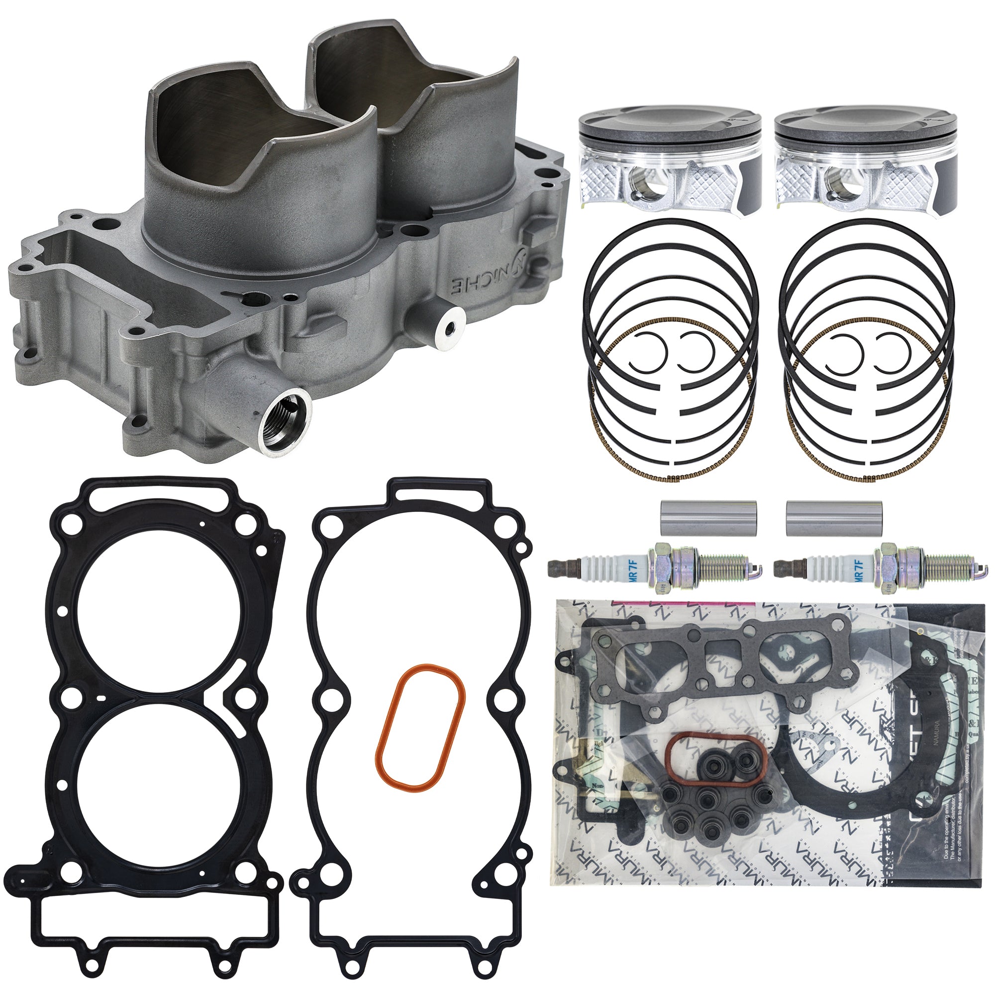 Cylinder Piston Gasket Spark Plug Kit for RZR Ranger ACE NICHE MK1011947