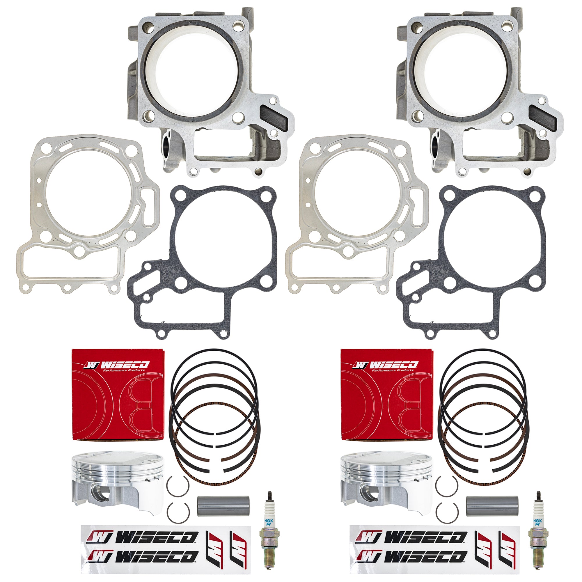 Cylinder Piston Gasket Spark Plug Kit for Teryx Brute NICHE MK1011951