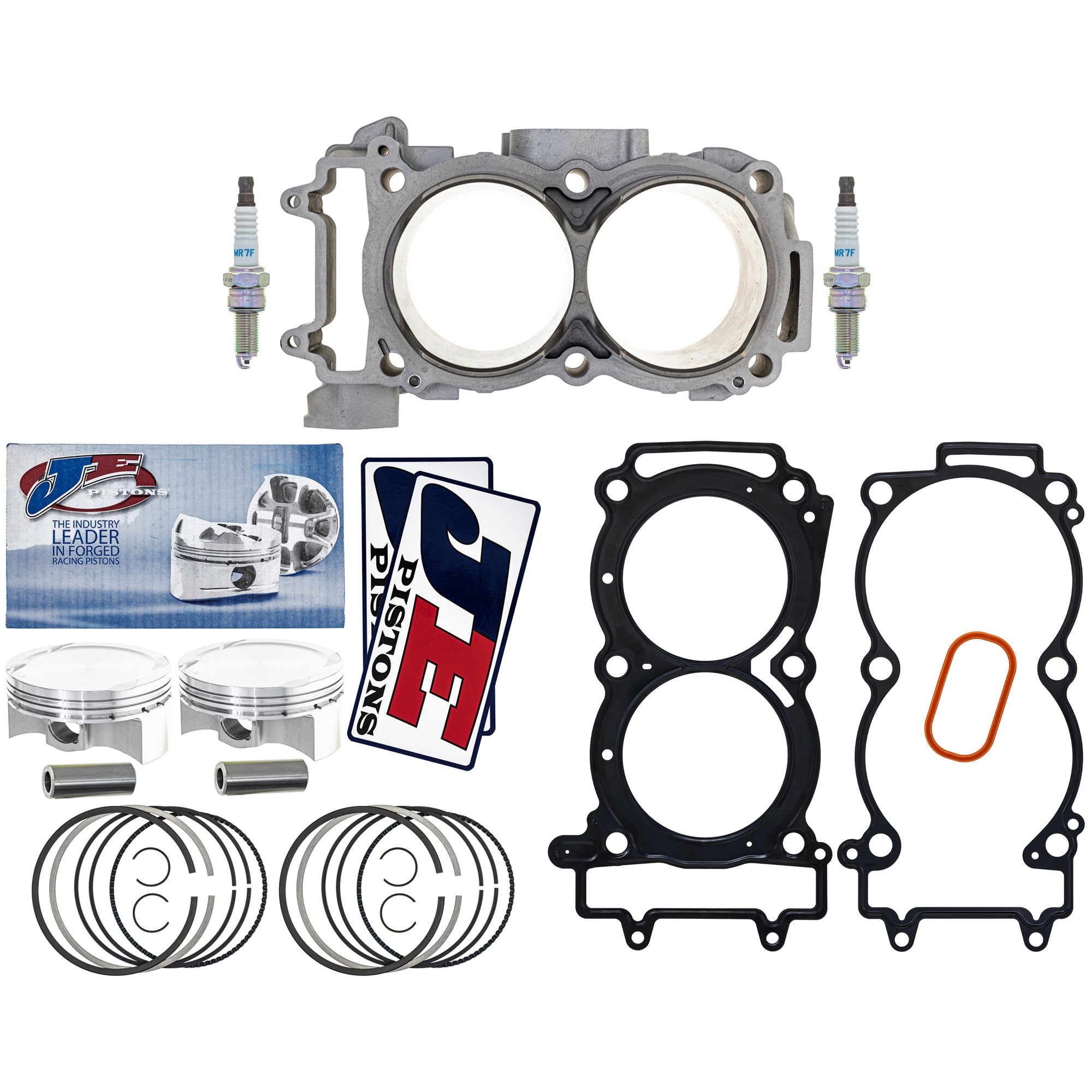Cylinder Piston Gasket Spark Plug Kit for RZR Ranger General NICHE MK1011953
