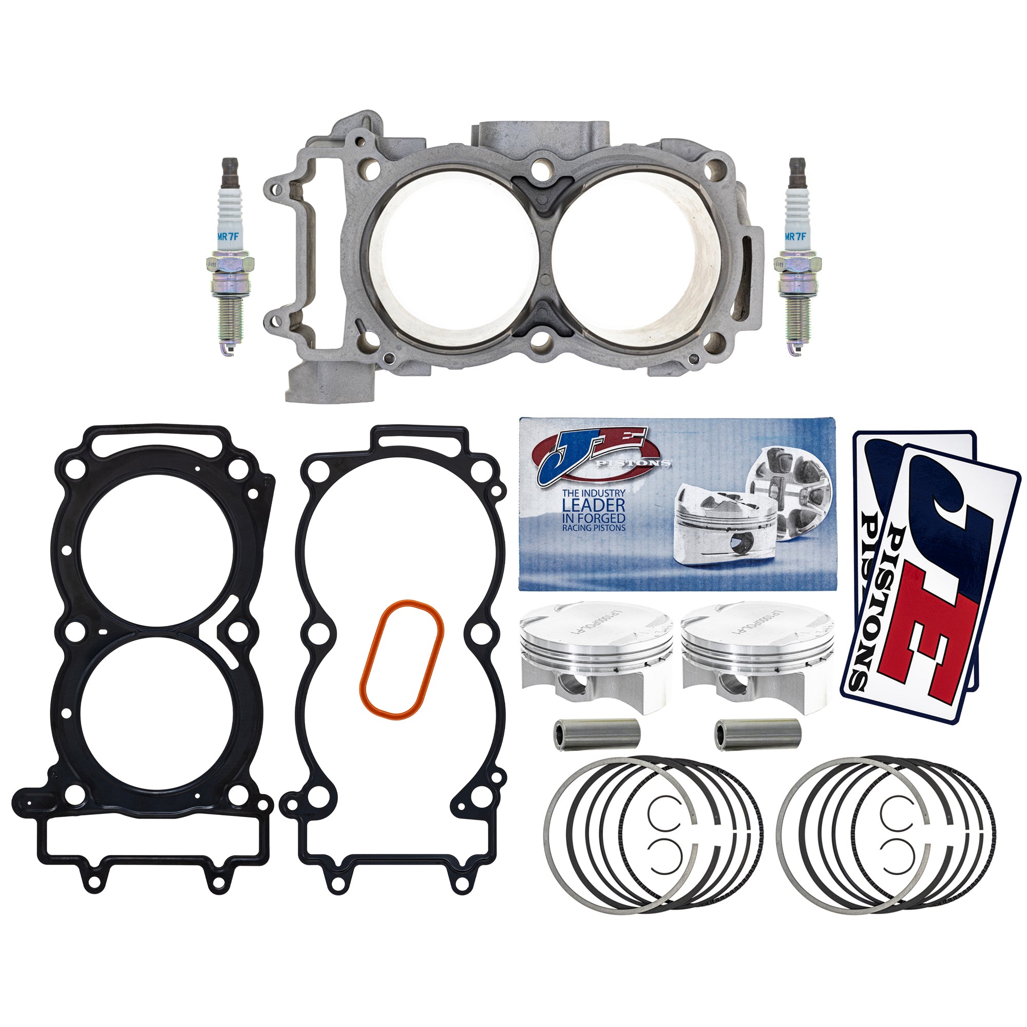 Cylinder Piston Gasket Spark Plug Kit for RZR Ranger General NICHE MK1011954