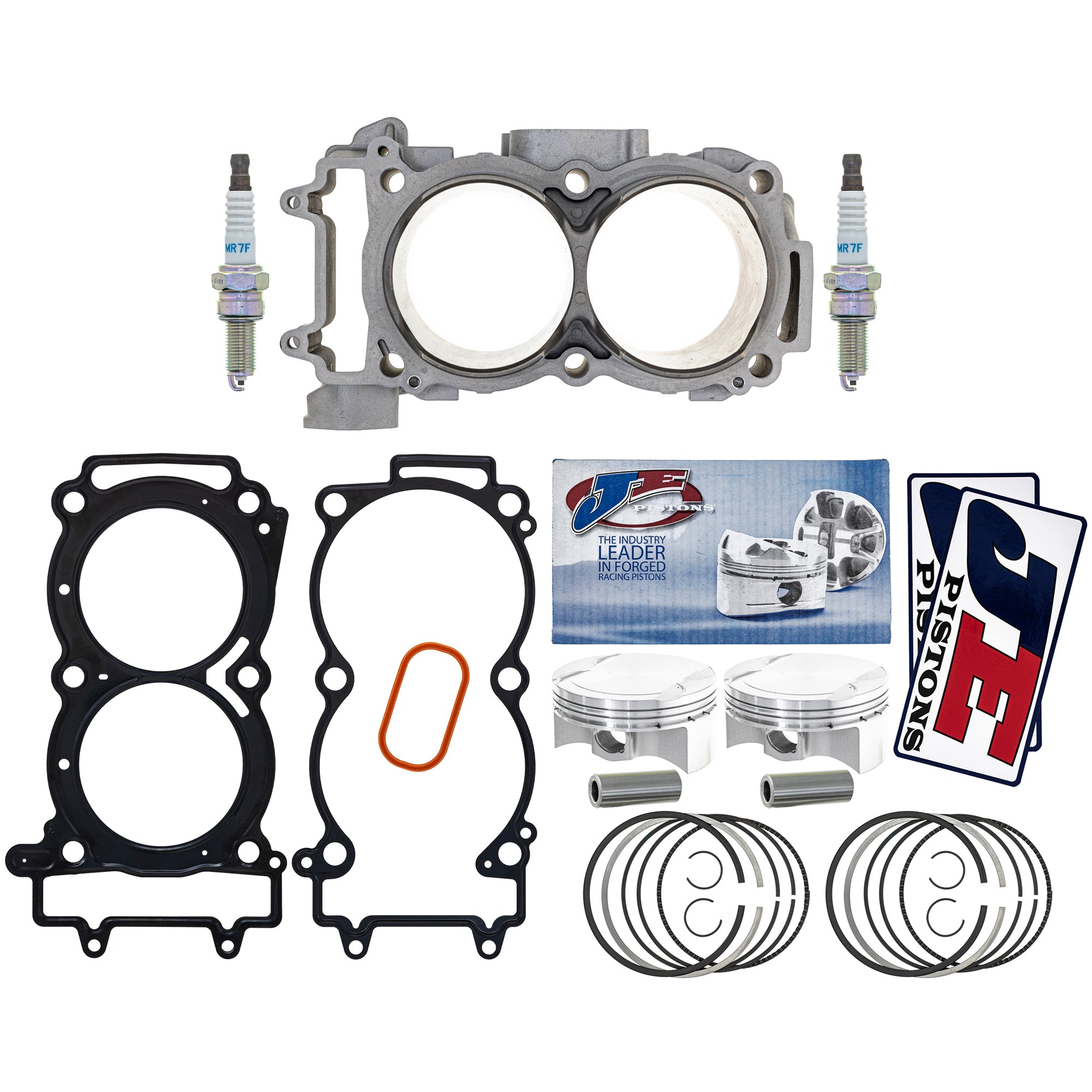 Cylinder Piston Gasket Spark Plug Kit for RZR Ranger General NICHE MK1011955