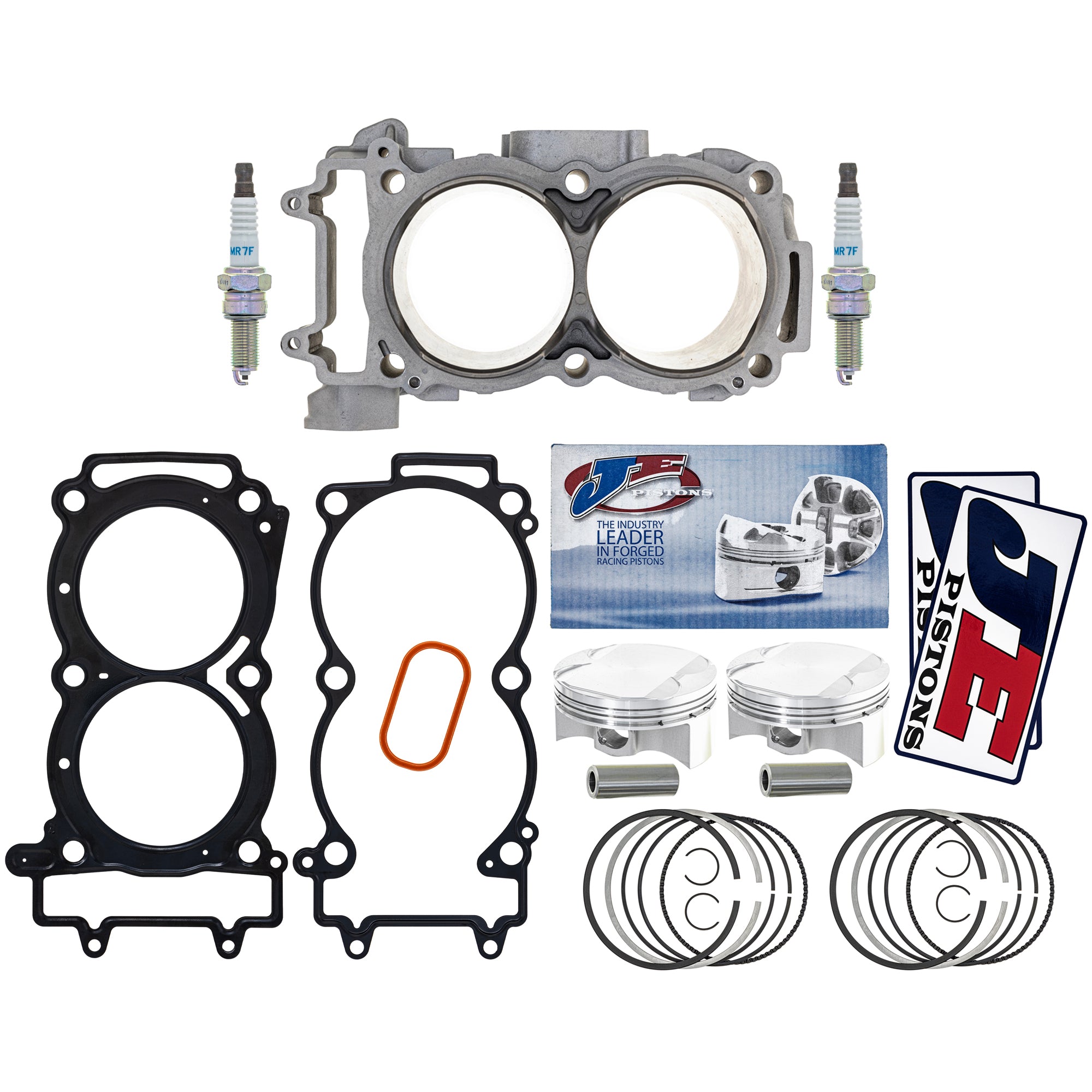 Cylinder Piston Gasket Spark Plug Kit for RZR Ranger General NICHE MK1011956