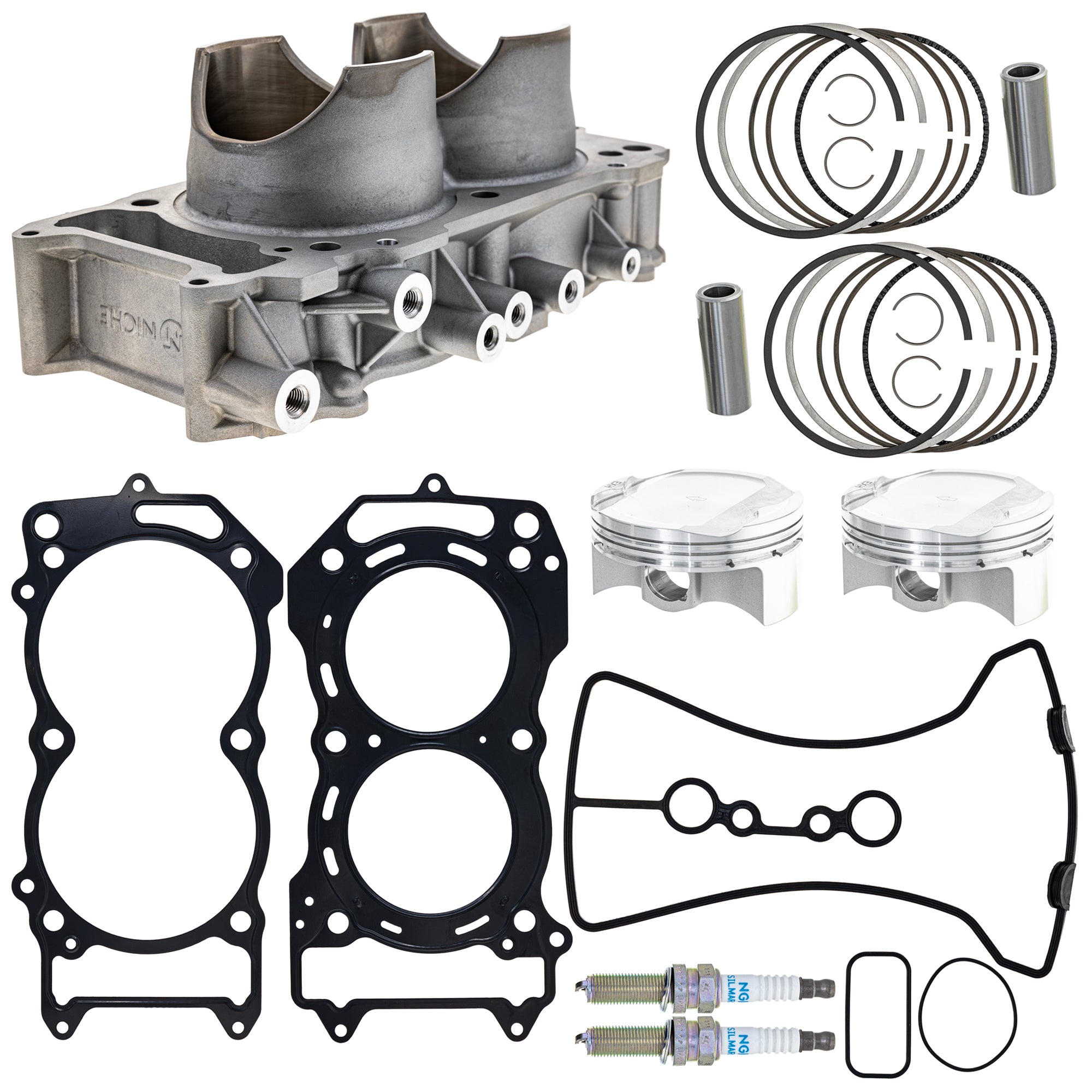 Cylinder Piston Gasket Spark Plug Kit for Teryx NICHE MK1011966