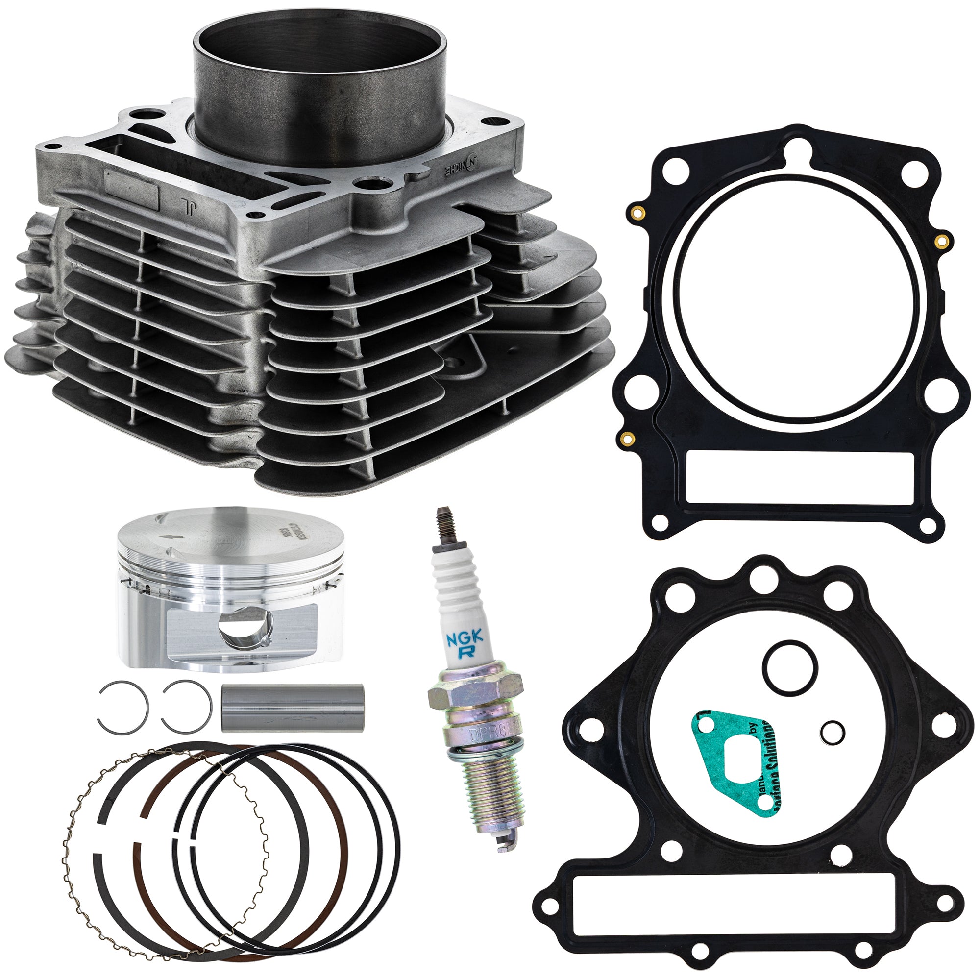 Cylinder Piston Gasket Spark Plug Kit for XT600 Grizzly NICHE MK1011996