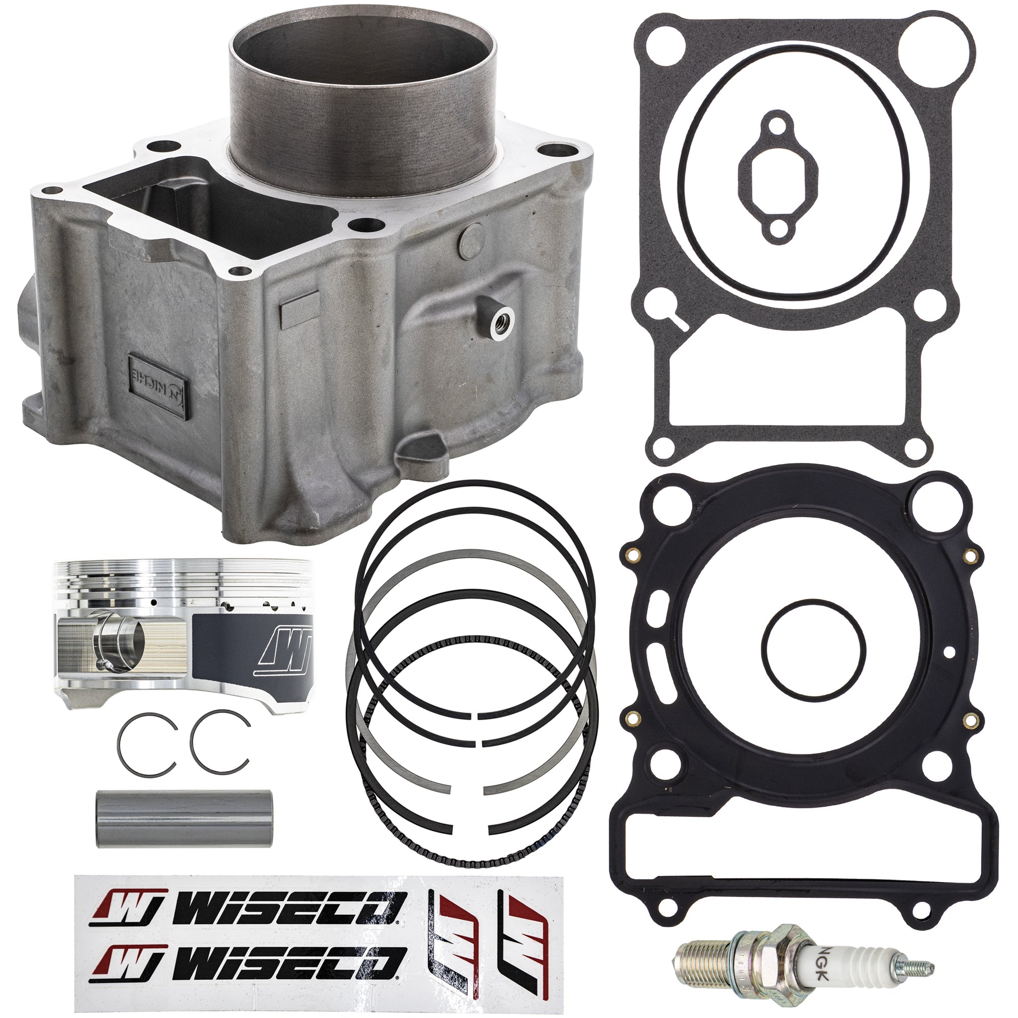 Cylinder Piston Gasket Spark Plug Kit for Wolverine Rhino Kodiak Grizzly NICHE MK1012003