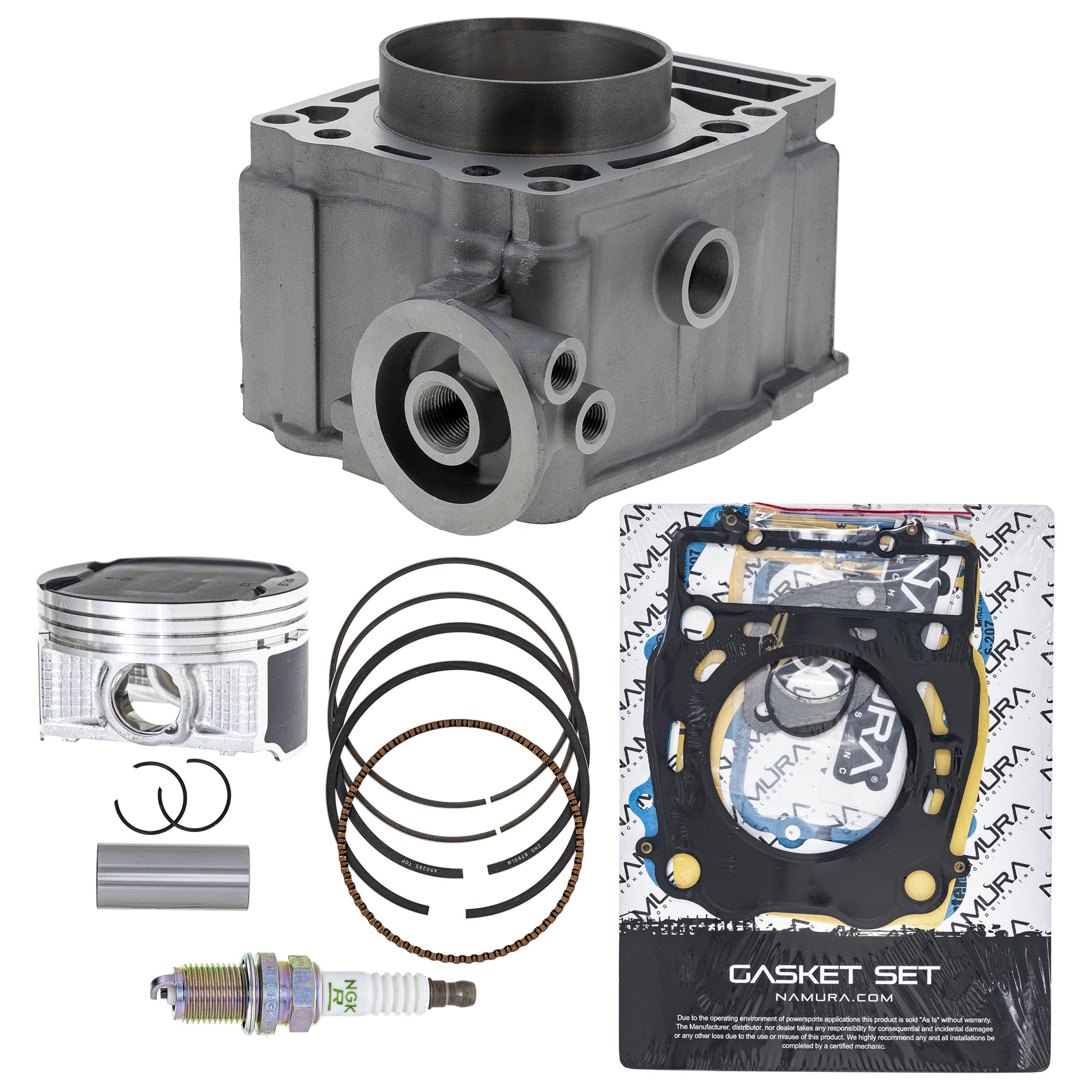 Cylinder Piston Gasket Spark Plug Kit for Sportsman Ranger NICHE MK1012005