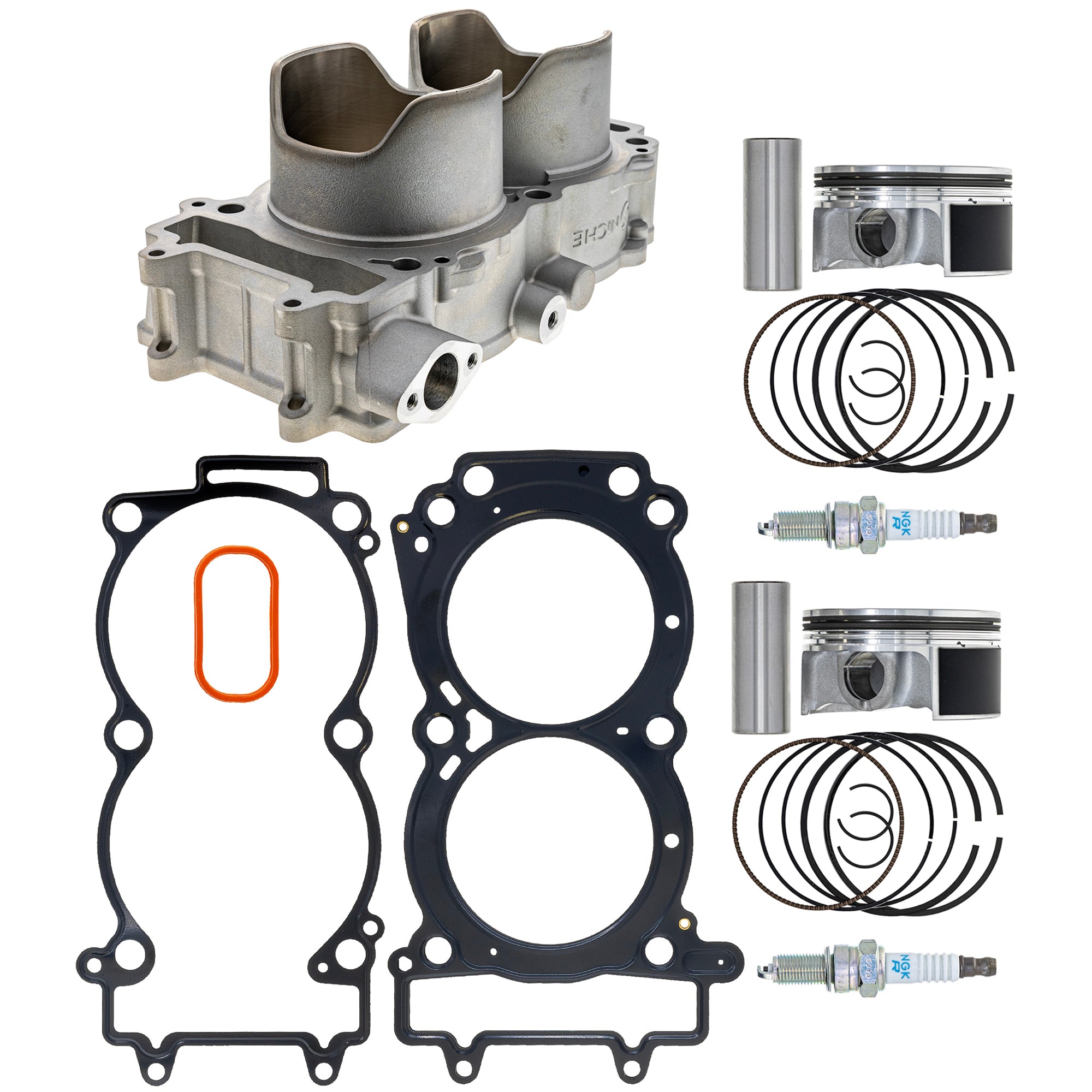 Cylinder Piston Gasket Spark Plug Kit for RZR NICHE MK1012174
