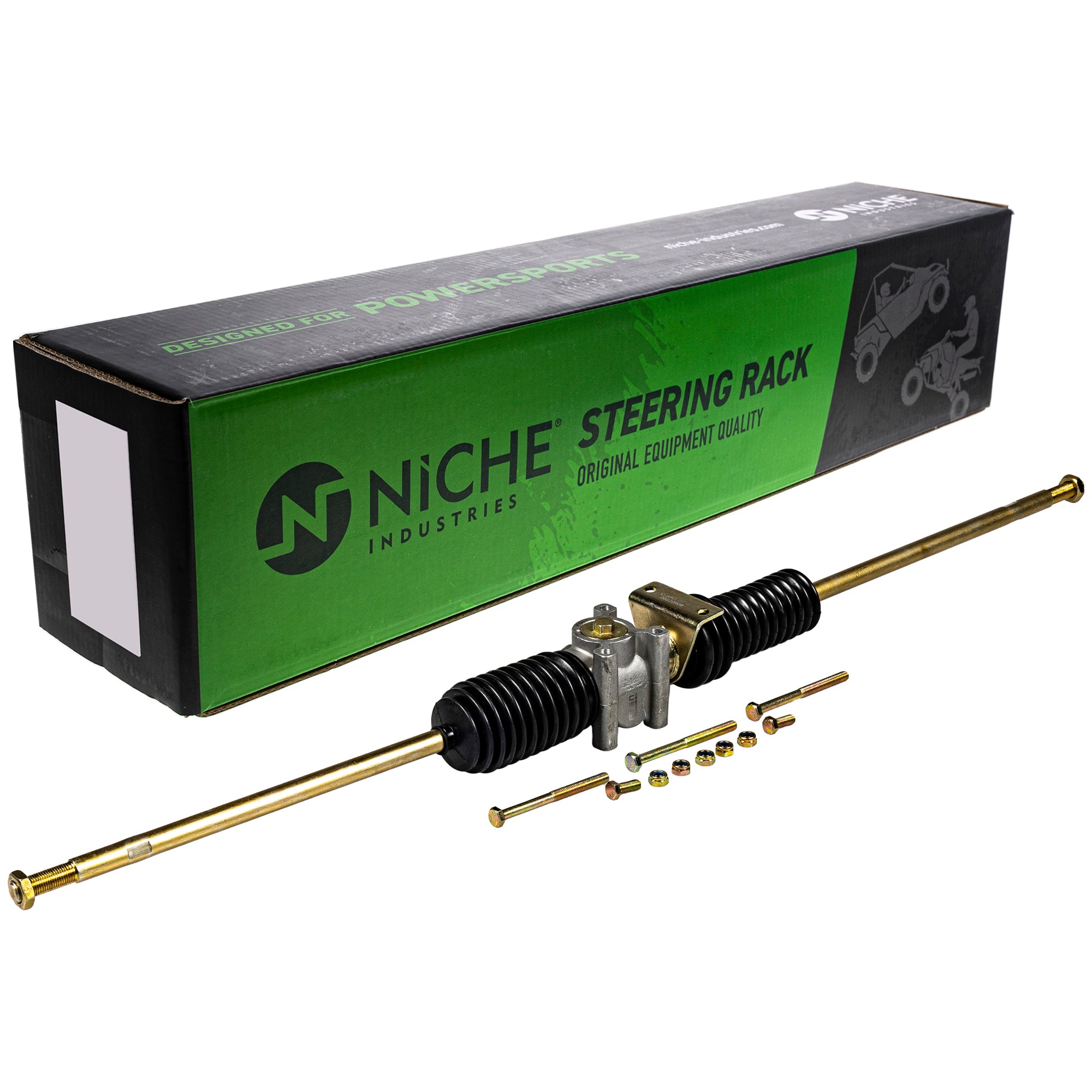 NICHE MK1012193 Steering Rack Tie Rod End Kit for Polaris Ranger