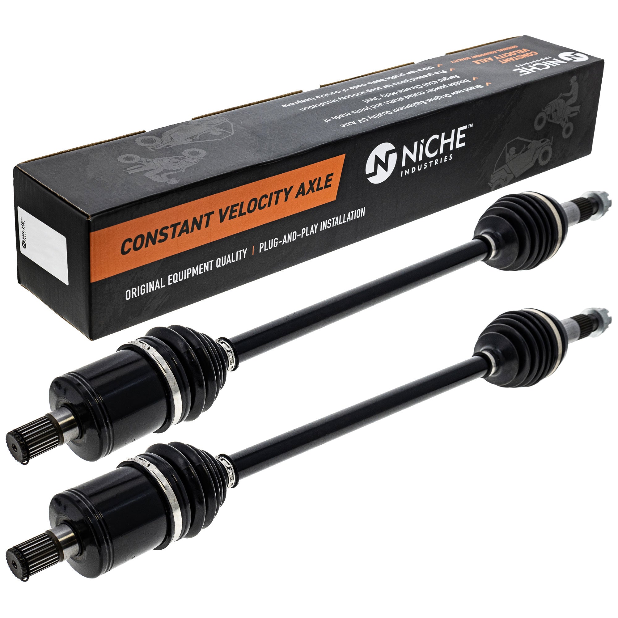 NICHE MK1012382 Front Rear CV Axle Kit for Traxter Defender