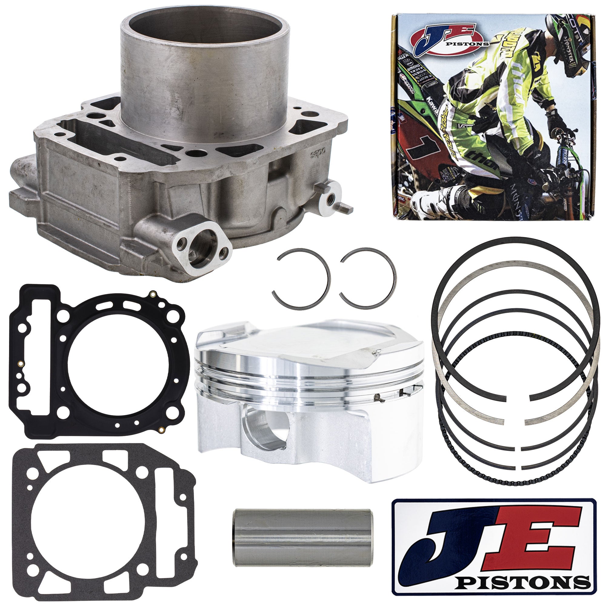 Cylinder JE Piston Gasket Spark Plug Kit for Renegade Outlander Maverick Defender NICHE MK1012469