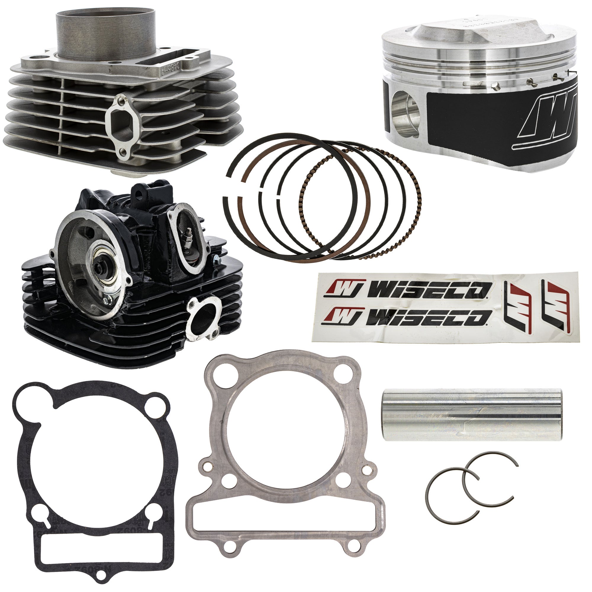 Cylinder Head Piston Gasket Spark Plug Kit for Wolverine Warrior Raptor Moto NICHE MK1012479