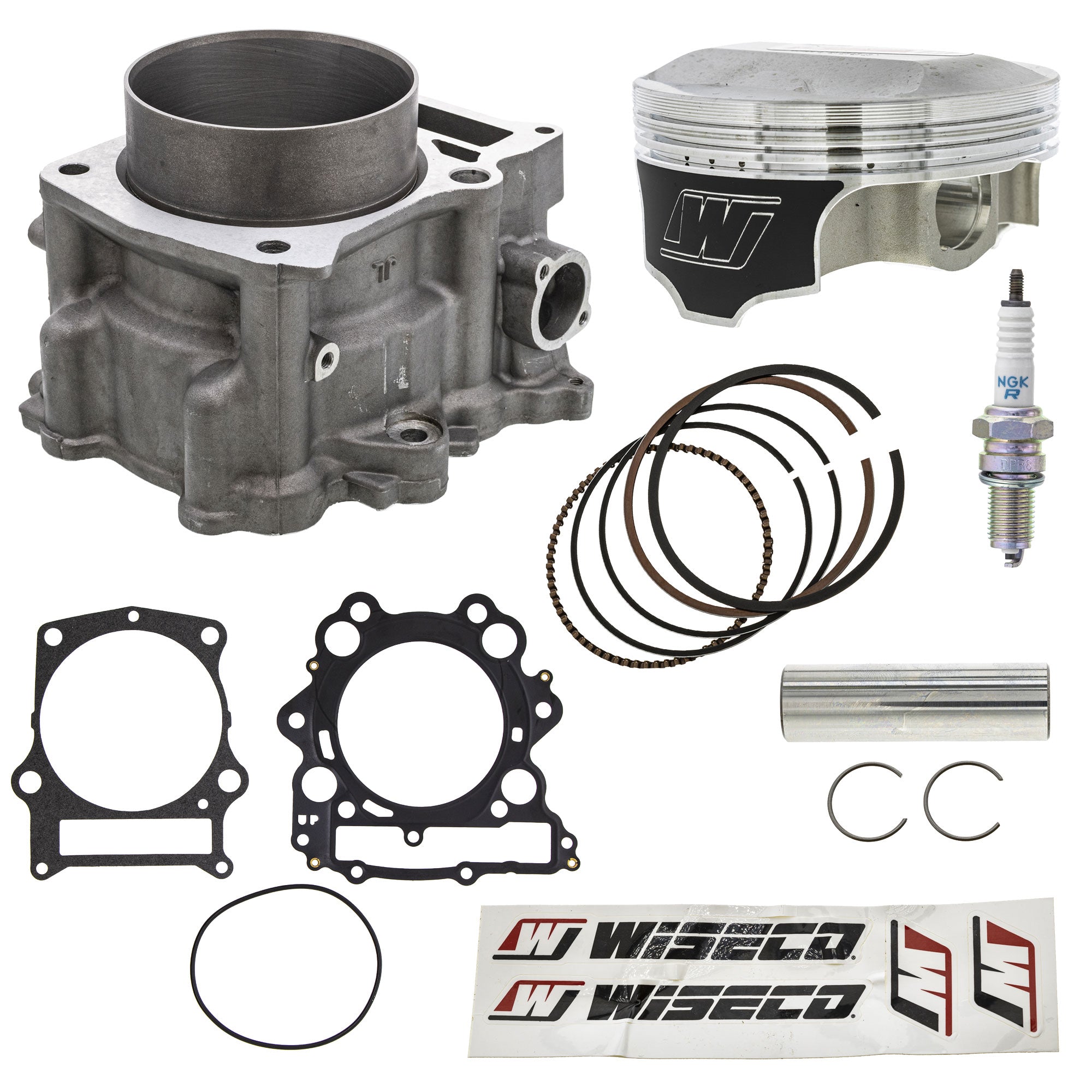 Cylinder Piston Gasket Stud Spark Plug Kit for Rhino Raptor Grizzly NICHE MK1012490