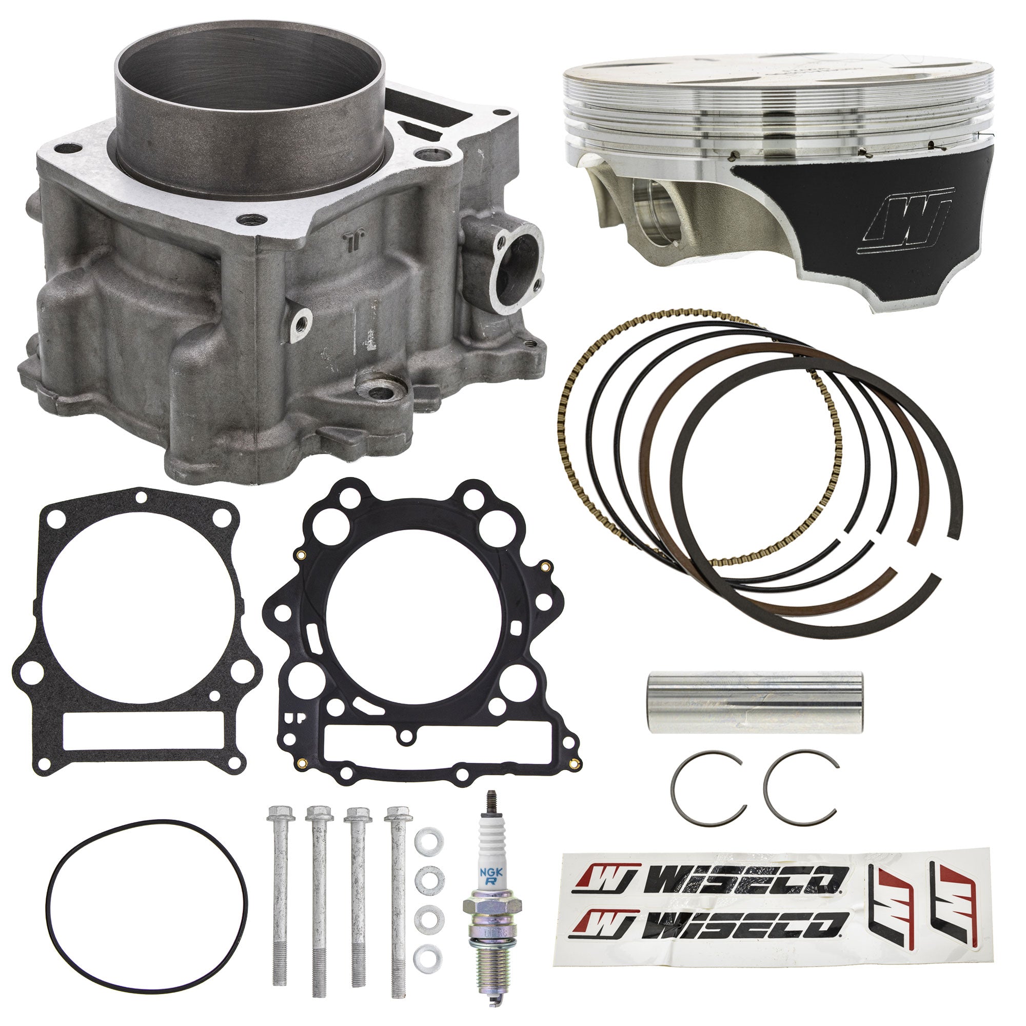 Cylinder Piston Gasket Stud Spark Plug Kit for Rhino Raptor Grizzly NICHE MK1012501