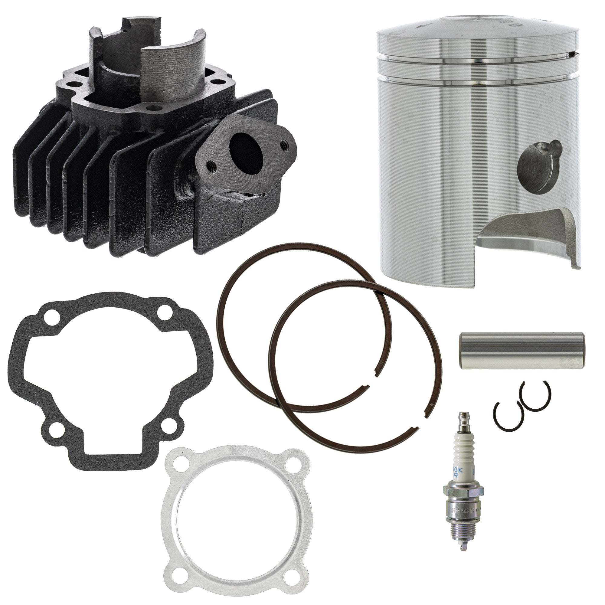 Cylinder Wiseco Piston Gasket Spark Plug Kit for PW50 NICHE MK1012510