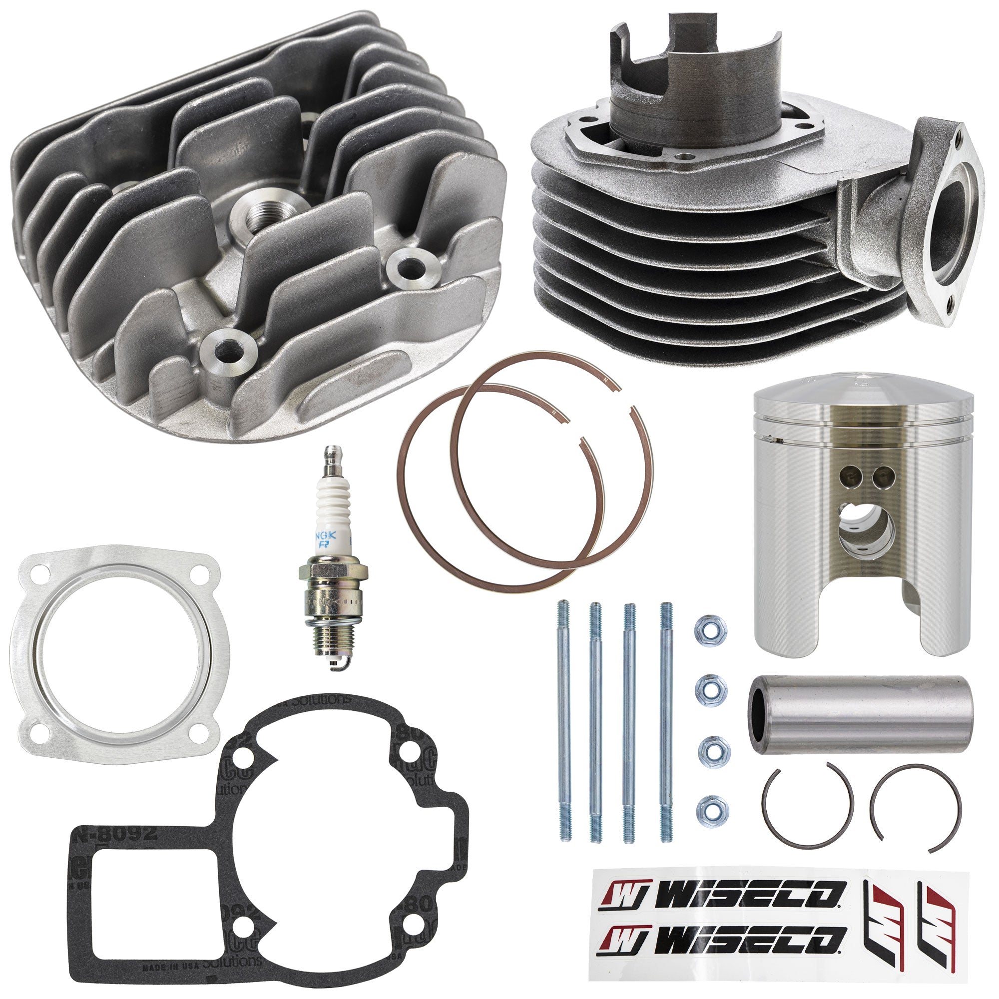 Cylinder Head Piston Gasket Stud Spark Plug Kit for Quadsport Quadrunner KFX80 NICHE MK1012512