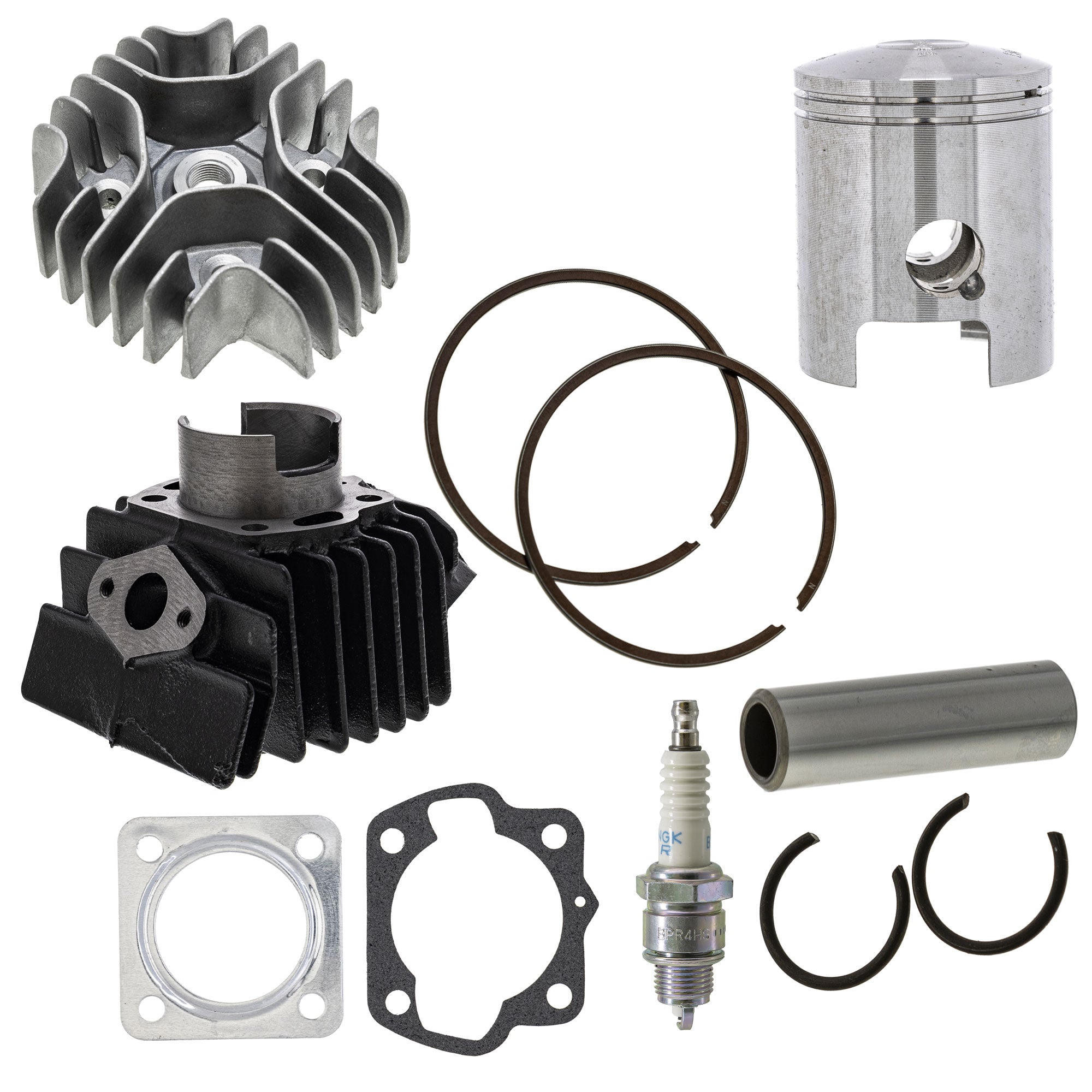 Cylinder Head Piston Gasket Spark Plug Kit for JR50 NICHE MK1012517
