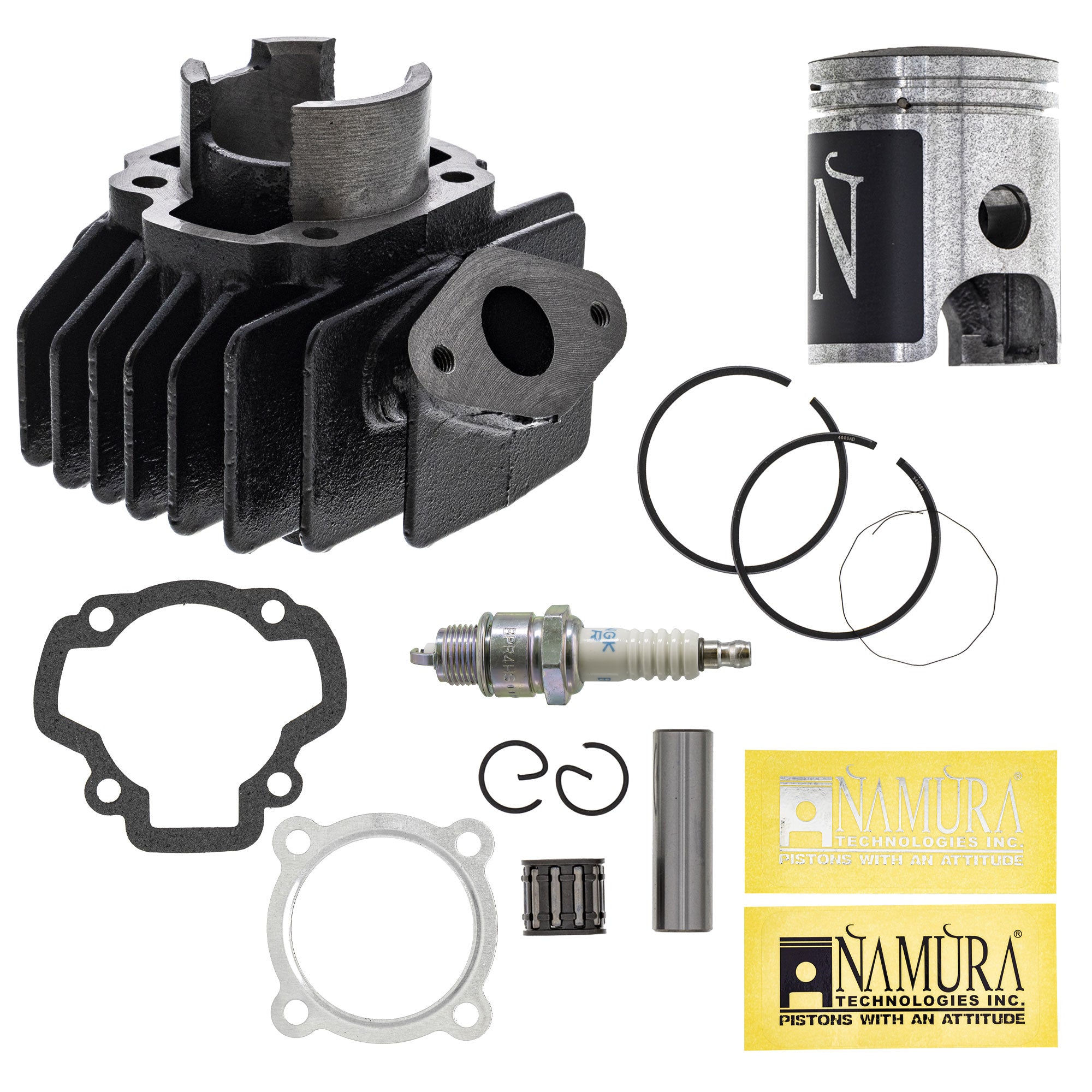 Cylinder Piston Gasket Spark Plug Kit for PW50 NICHE MK1012525