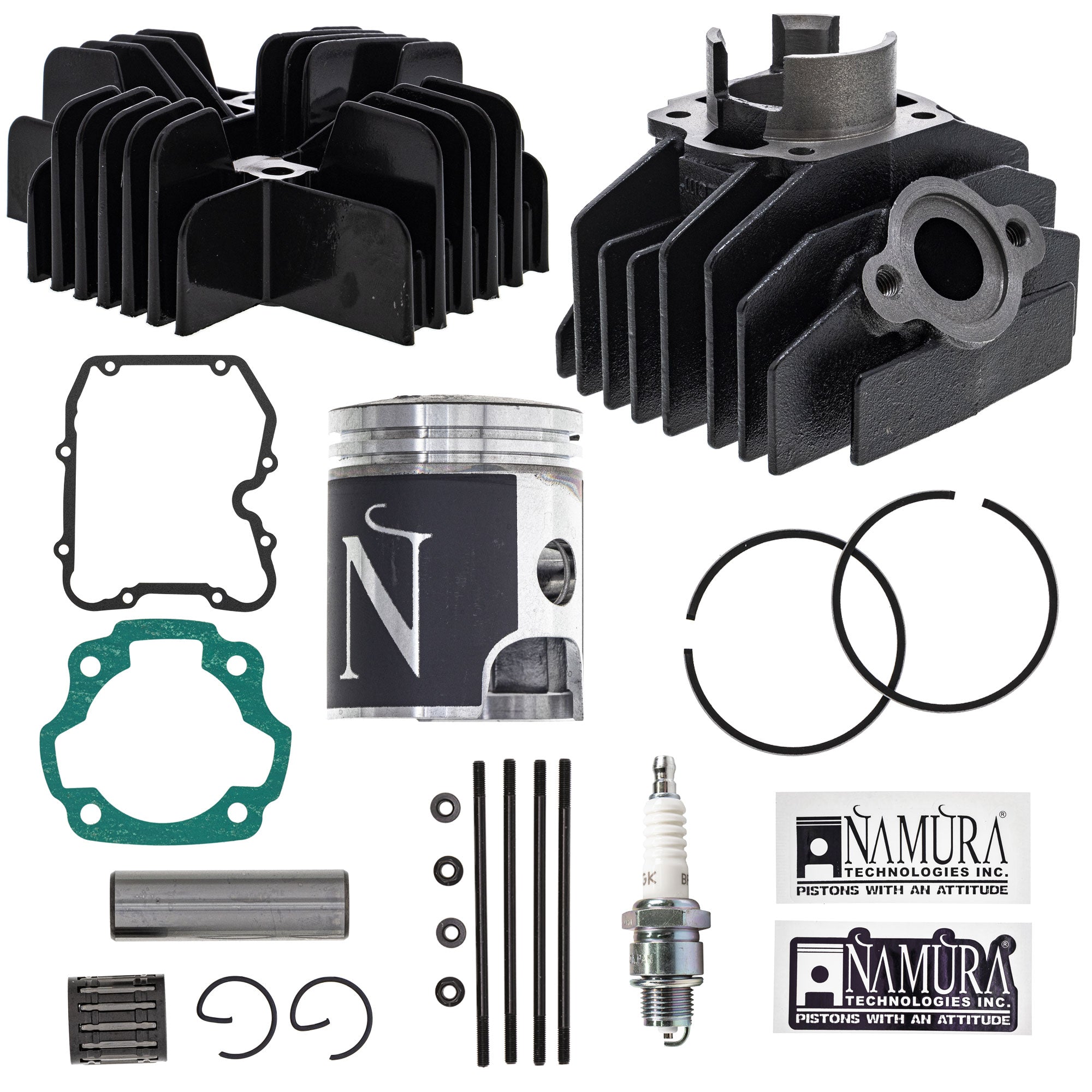 Cylinder Head Piston Gasket Stud Spark Plug Kit for PW80 Big NICHE MK1012528
