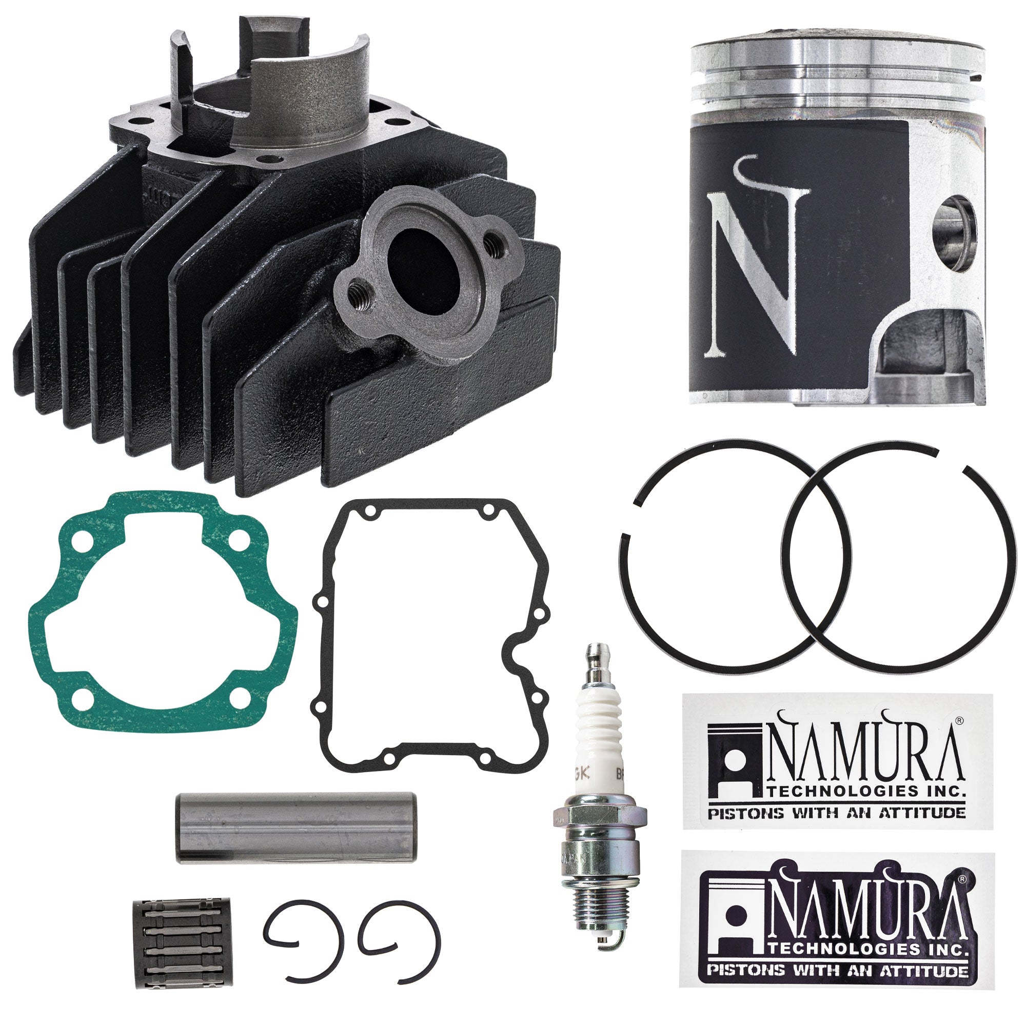 Cylinder Piston Gasket Stud Spark Plug Kit for PW80 Big NICHE MK1012530