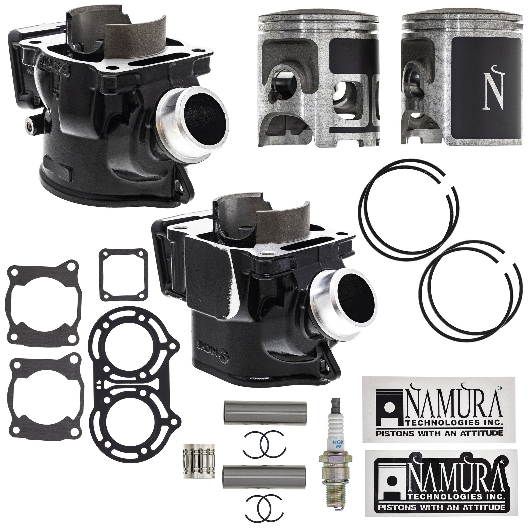Cylinder Piston Gasket Spark Plug Kit for Banshee NICHE MK1012549