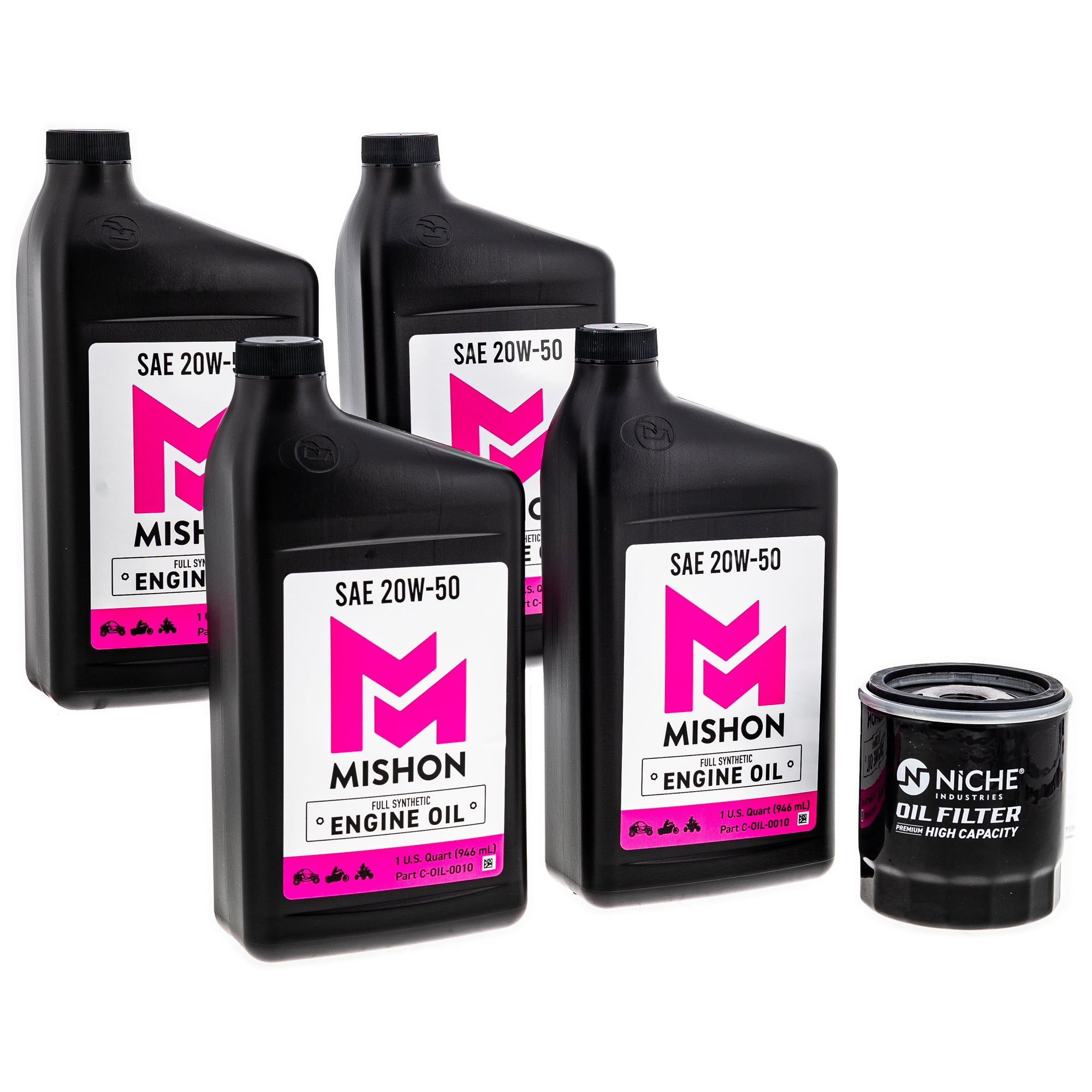 Oil Change Kit for Street Sportster Softail Road MISHON MK1012714