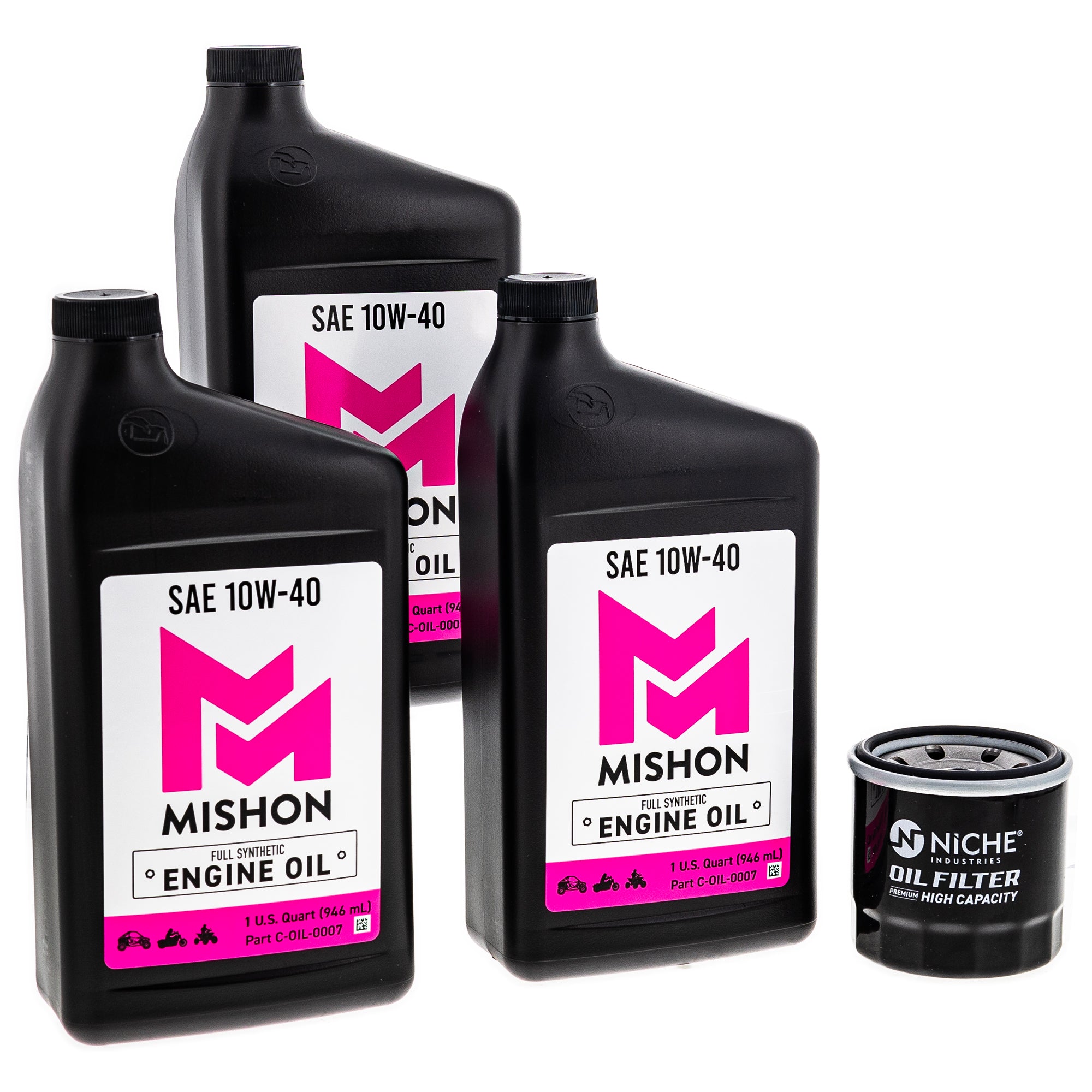 Oil Change Kit for Vstrom Vinson SV650X SV650S MISHON MK1012716