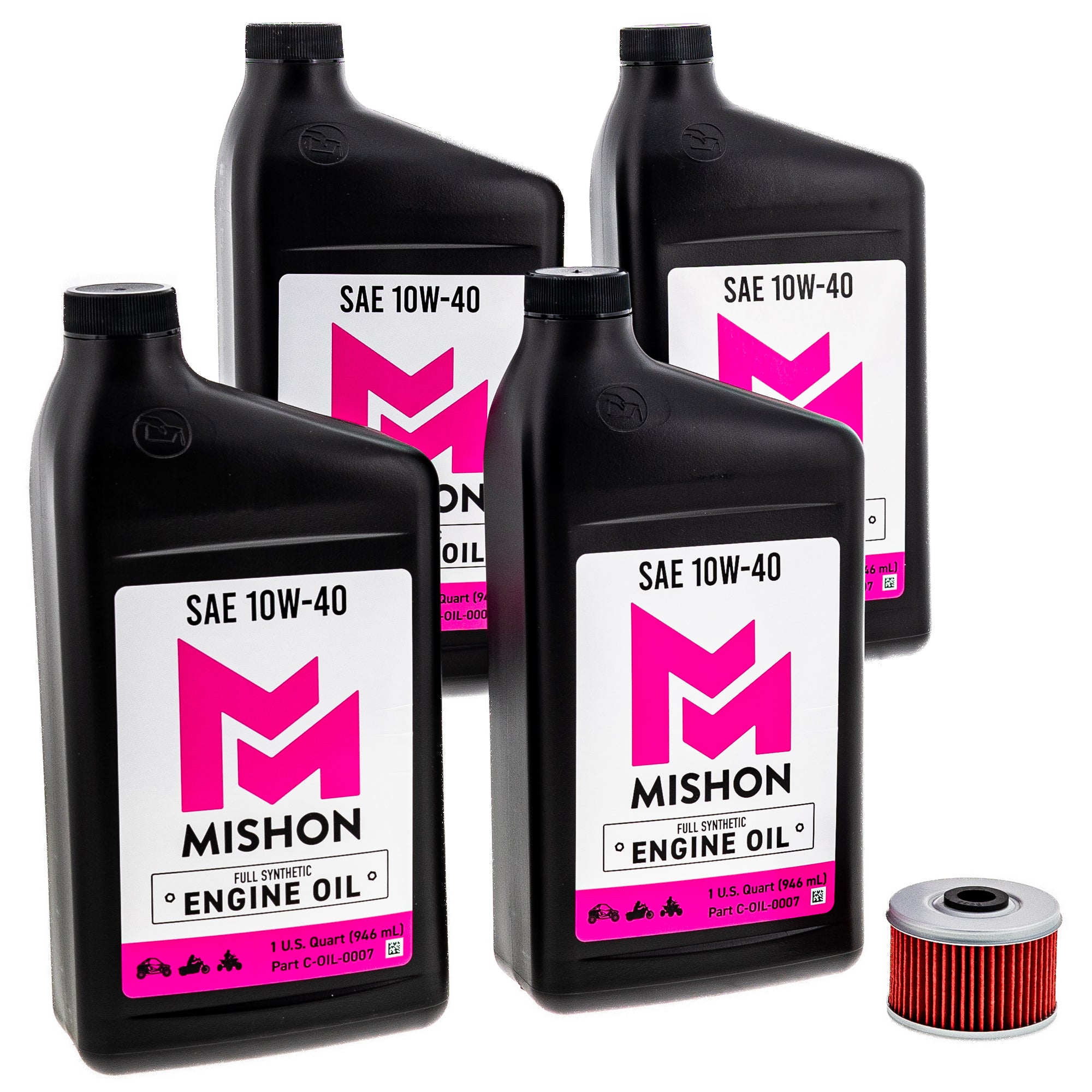 Oil Change Kit for TRX400 SporTrax Pioneer FourTrax MISHON MK1012718