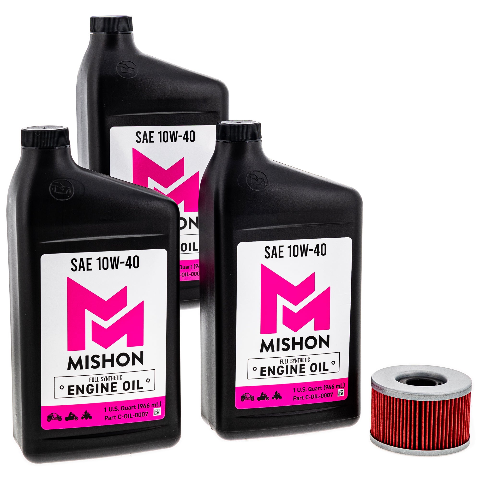 Oil Change Kit for Pioneer FourTrax Big MISHON MK1012720