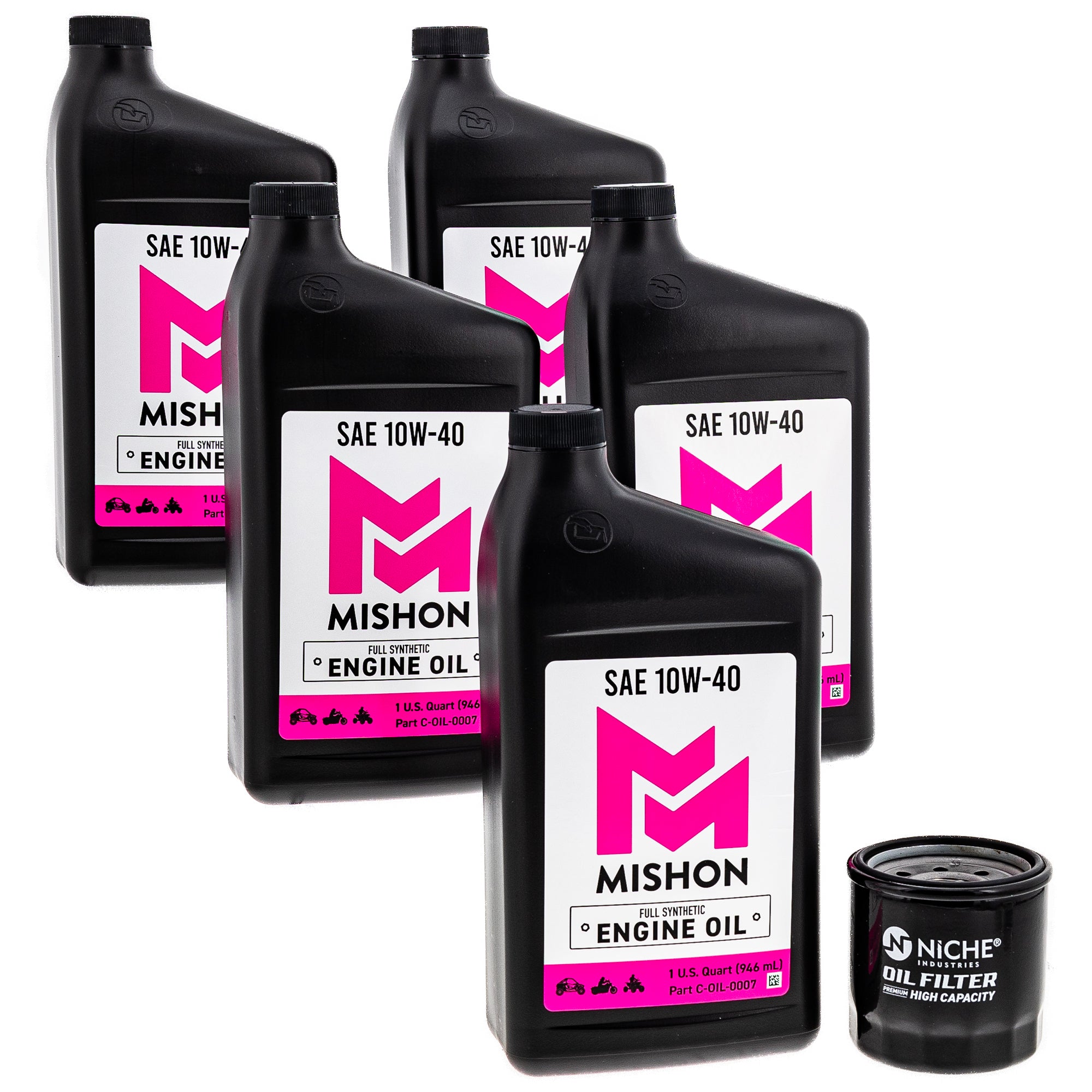 Oil Change Kit for Z900 Z1000 YZF Vulcan MISHON MK1012722