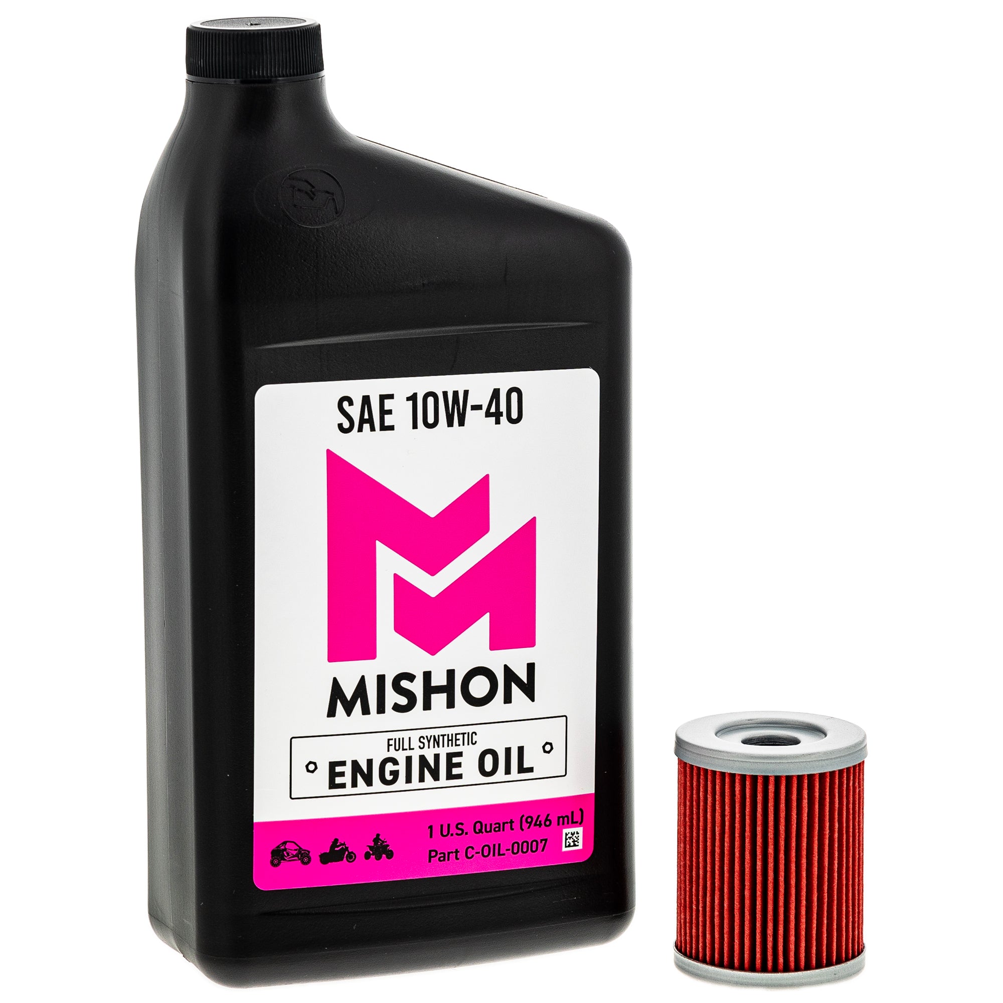 Oil Change Kit for VanVan Quadsport Quadrunner Ozark MISHON MK1012740