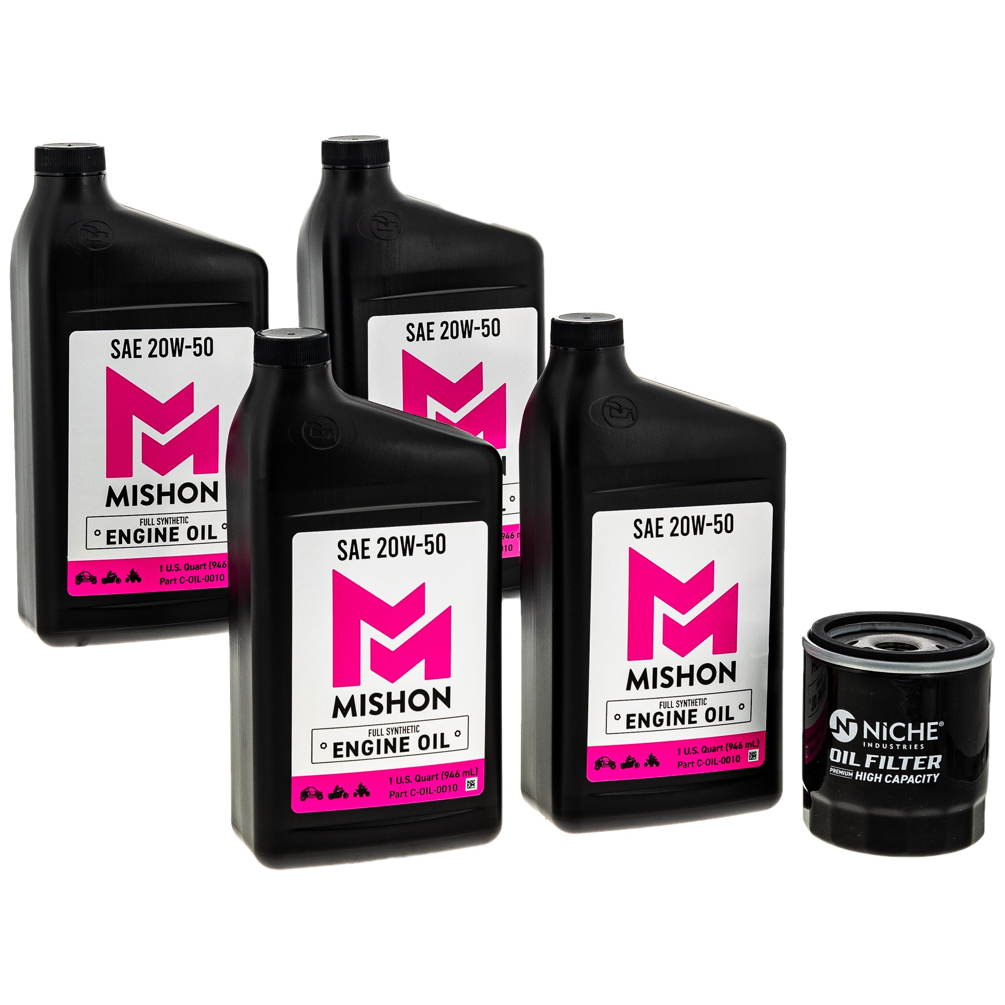 Oil Change Kit for Sportster Softail Iron Heritage MISHON MK1012743