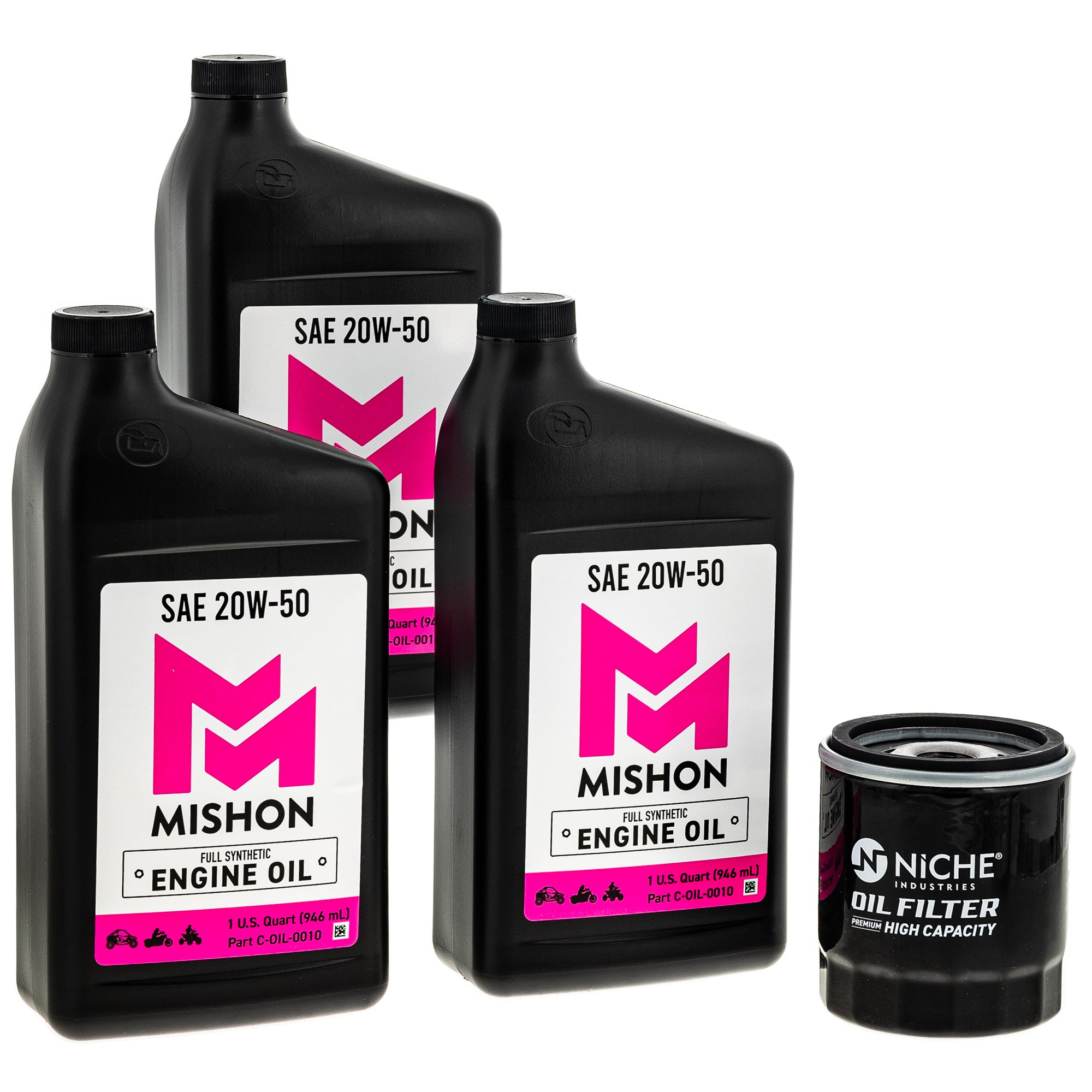Oil Change Kit for Sportster Softail Low Iron MISHON MK1012744