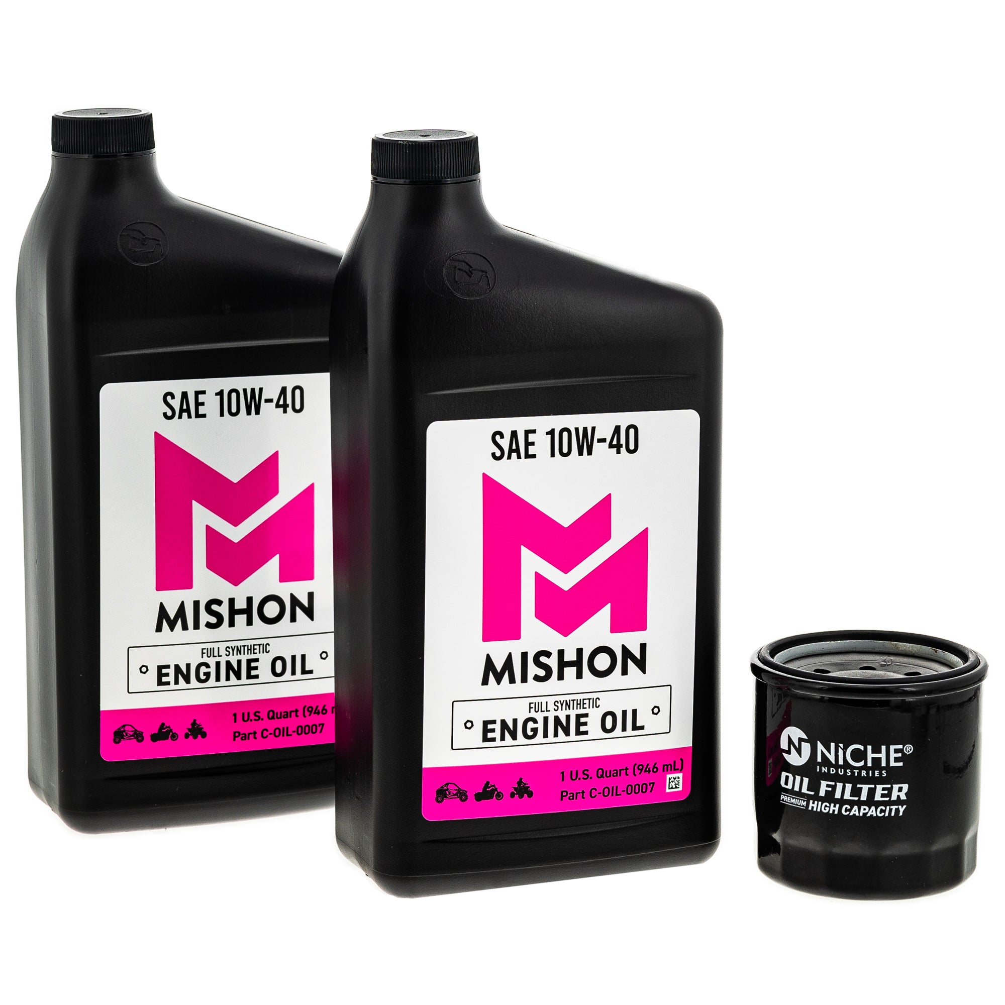 Oil Change Kit for Z650 YZF Vulcan Versys MISHON MK1012757