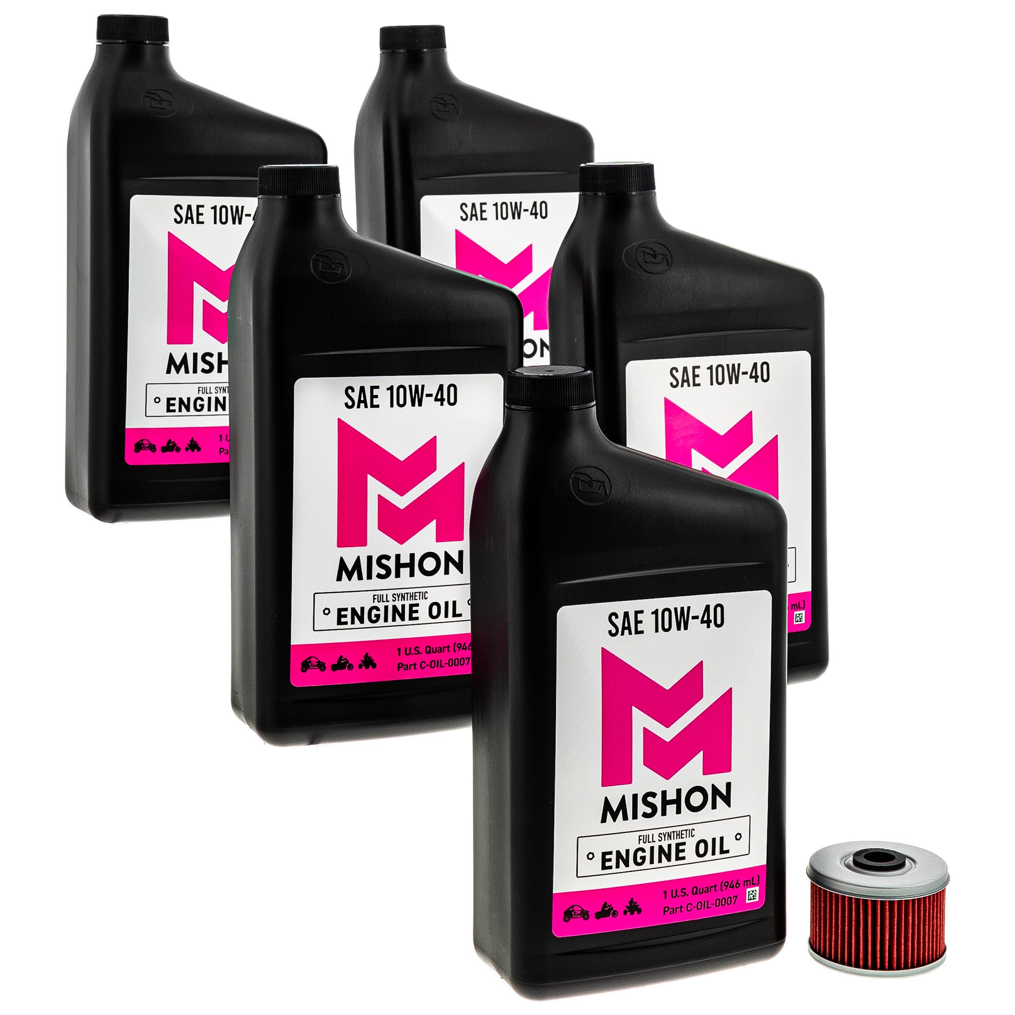 Oil Change Kit for TRX400 SporTrax Pioneer FourTrax MISHON MK1012762