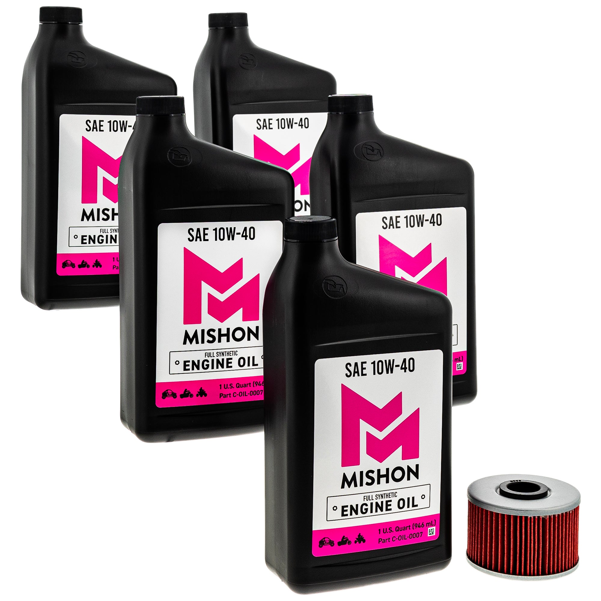 Oil Change Kit for Talon Pioneer FourTrax MISHON MK1012763