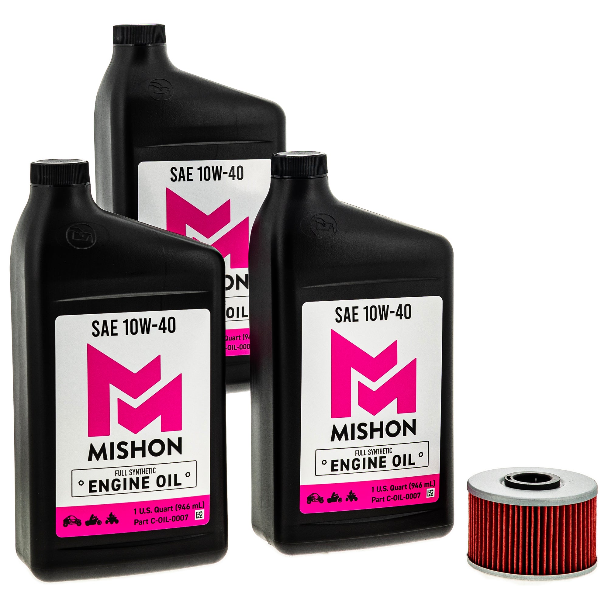 Oil Change Kit for Talon Pioneer FourTrax MISHON MK1012778