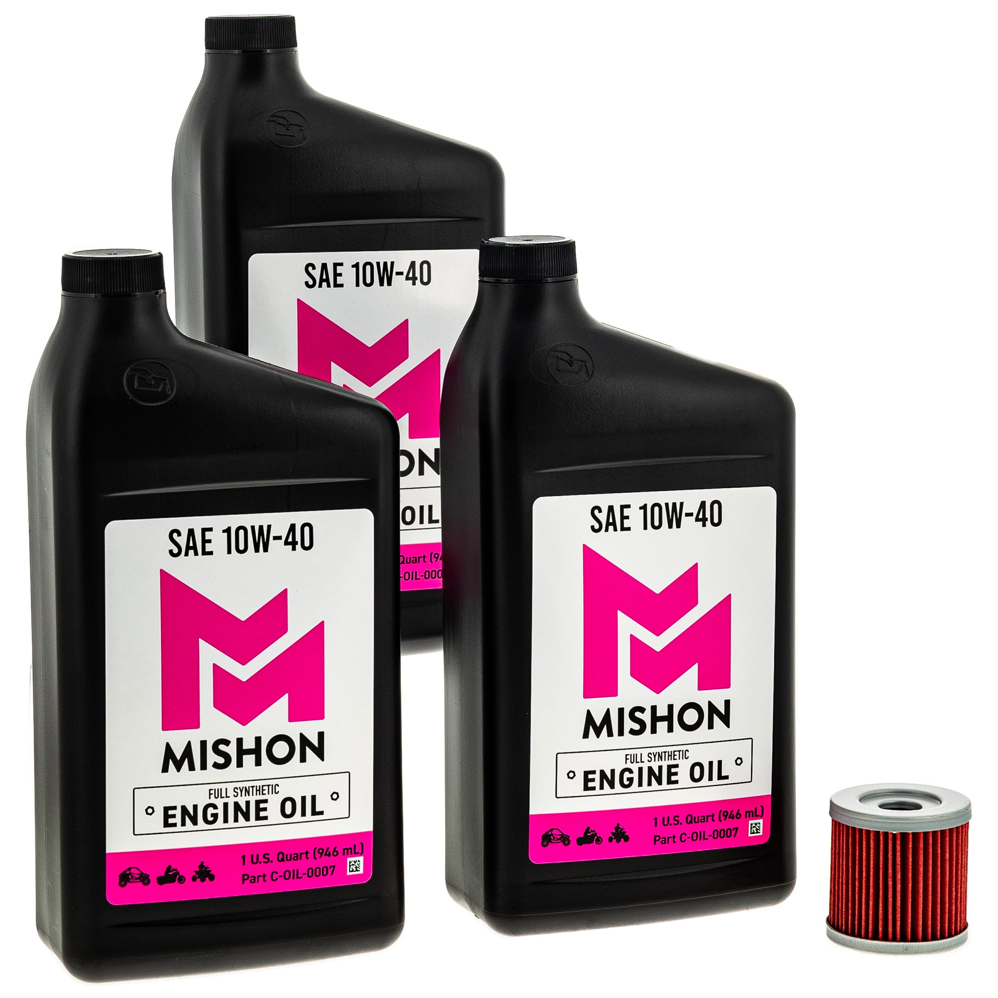 Oil Change Kit for Quadsport Quadracer King KFX400 MISHON MK1012791