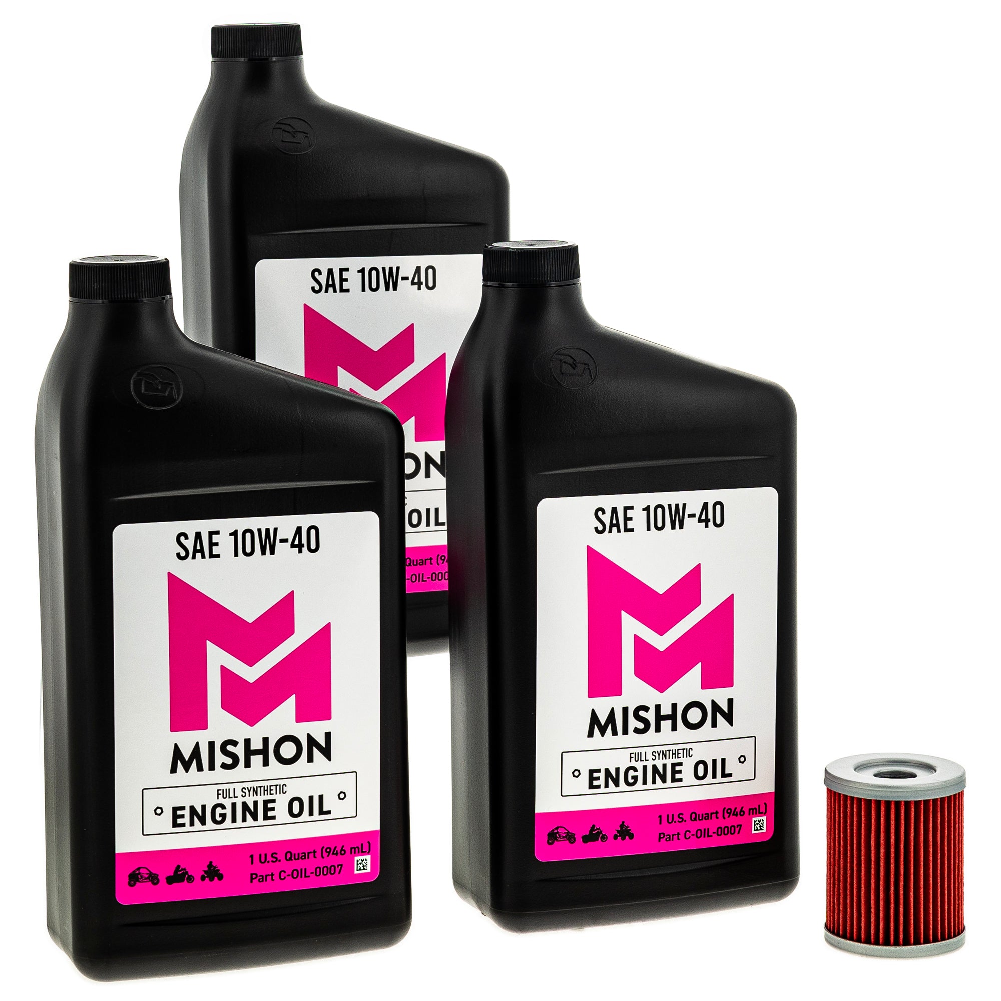 Oil Change Kit for Quadsport Quadrunner Ozark KLX125 MISHON MK1012792
