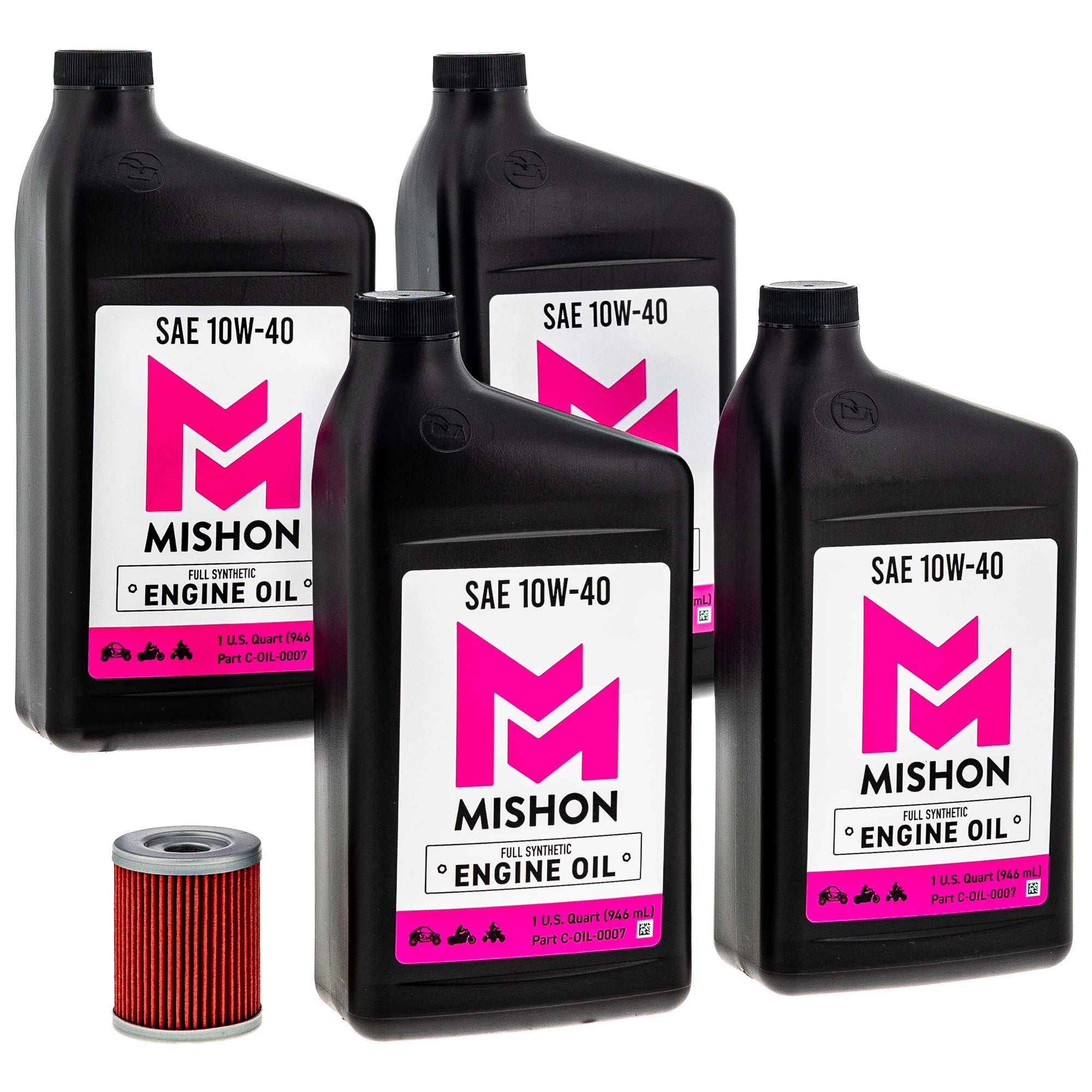 Oil Change Kit for Quadsport Quadrunner Ozark KLX125 MISHON MK1012819