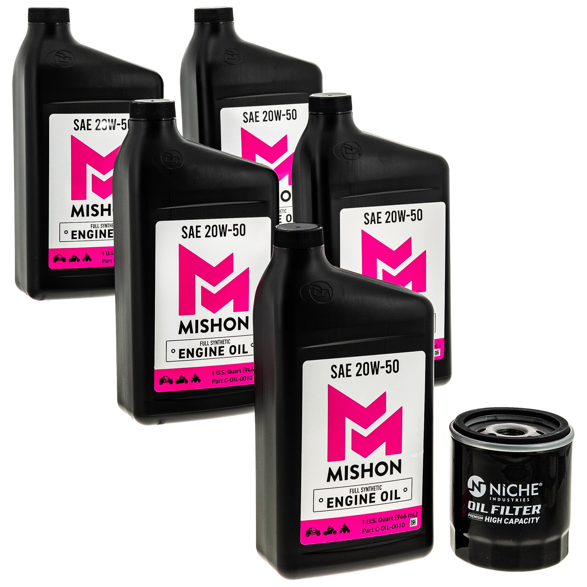 Oil Change Kit for Sportster Softail Iron Heritage MISHON MK1012823