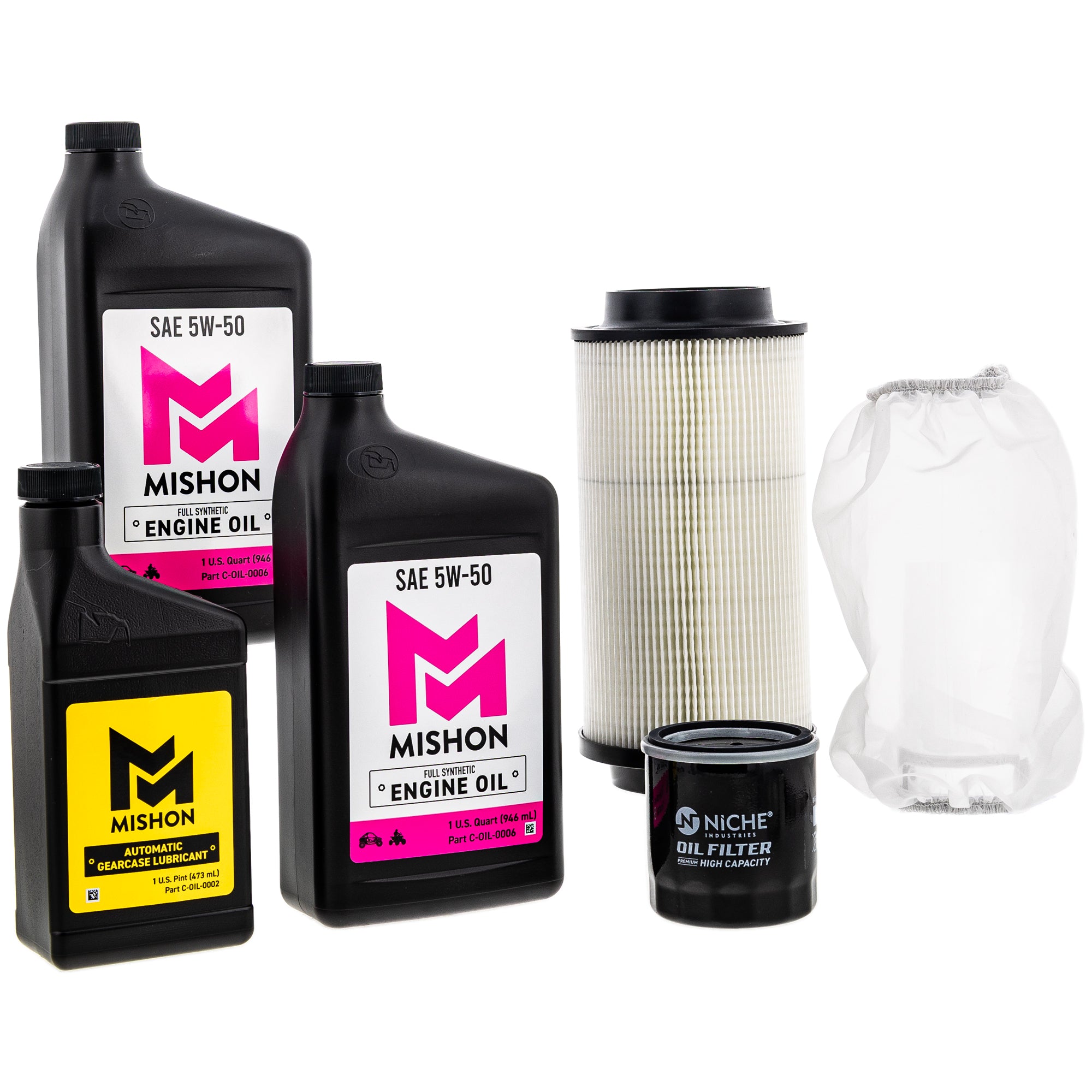 Full Service Oil Change Kit for Trail Sportsman Scrambler Magnum MISHON MK1012838