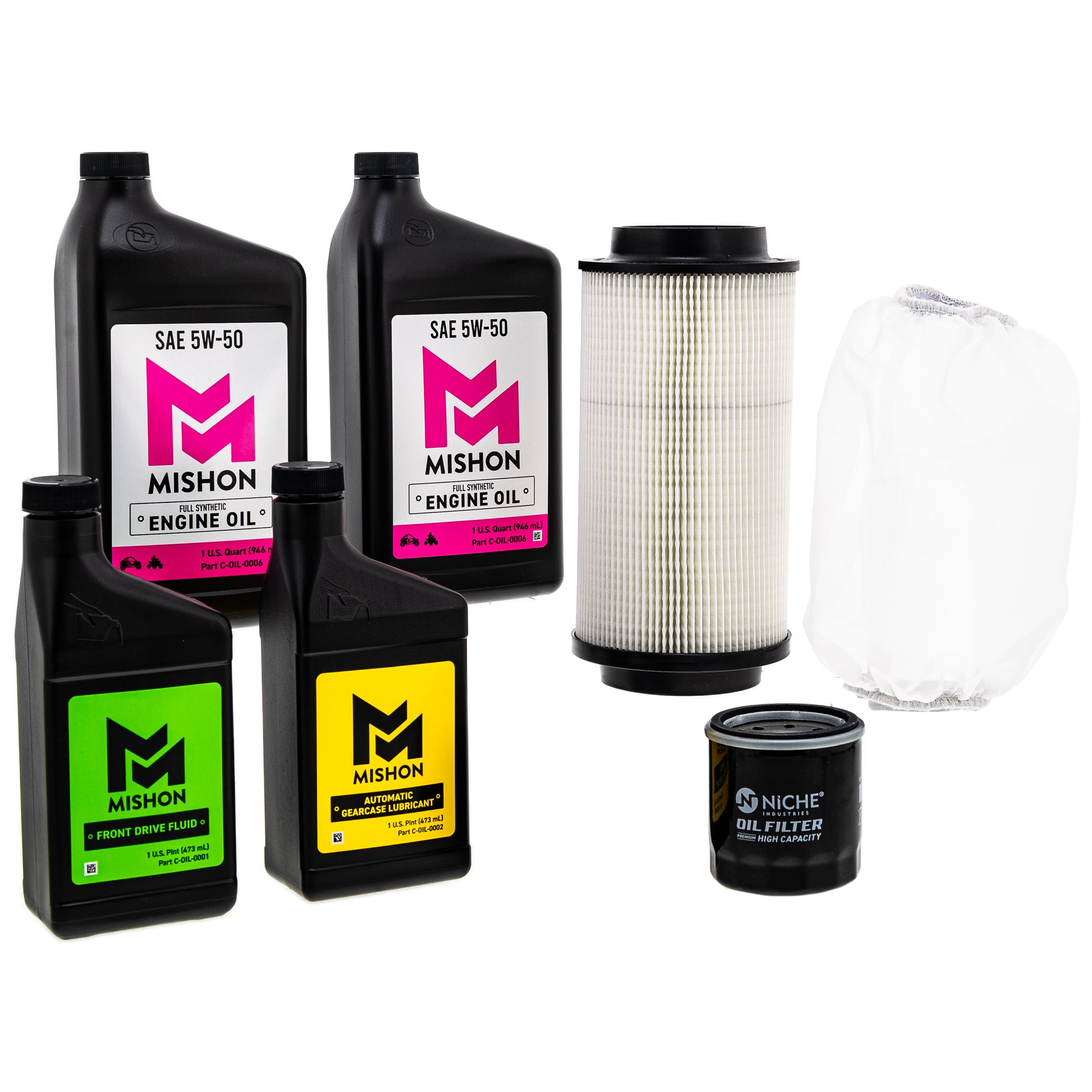 Full Service Oil Change Kit for Scrambler MISHON MK1012843