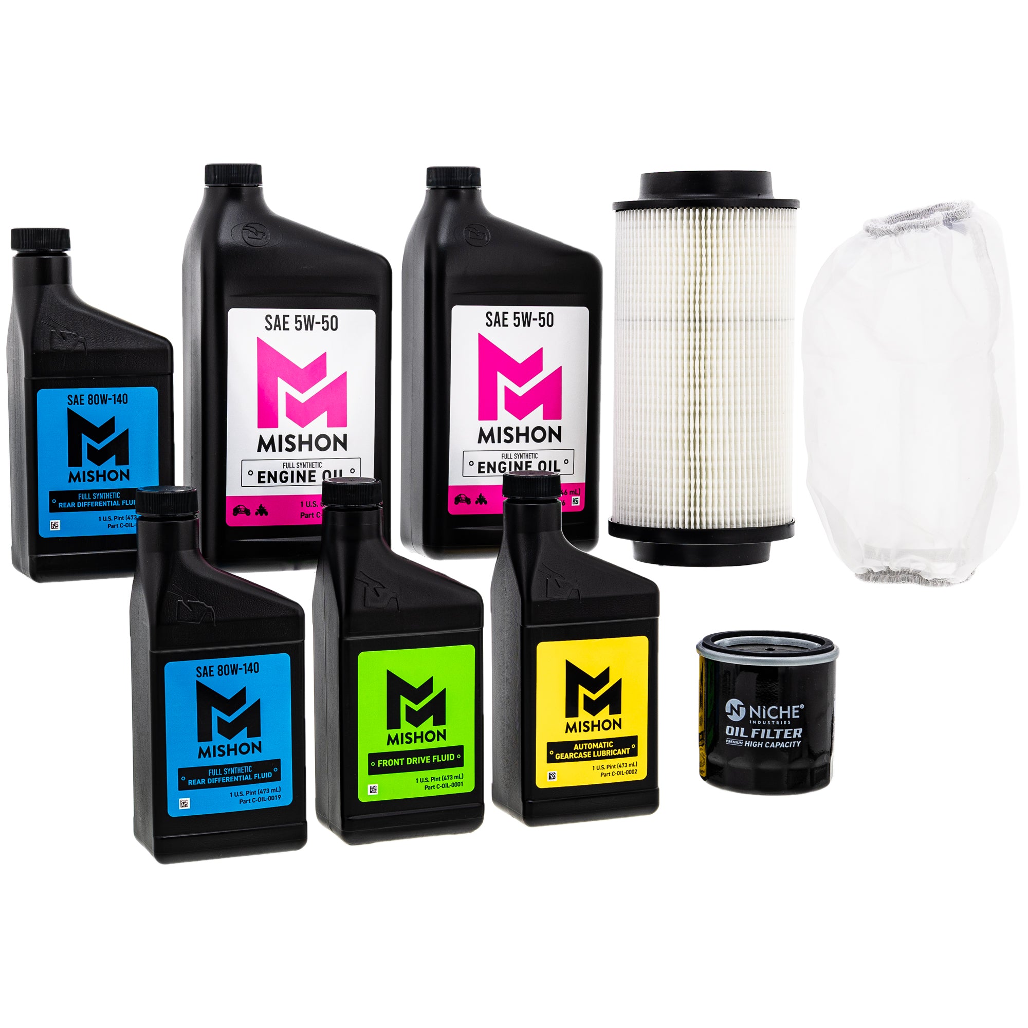 Full Service Oil Change Kit for ATP MISHON MK1012860