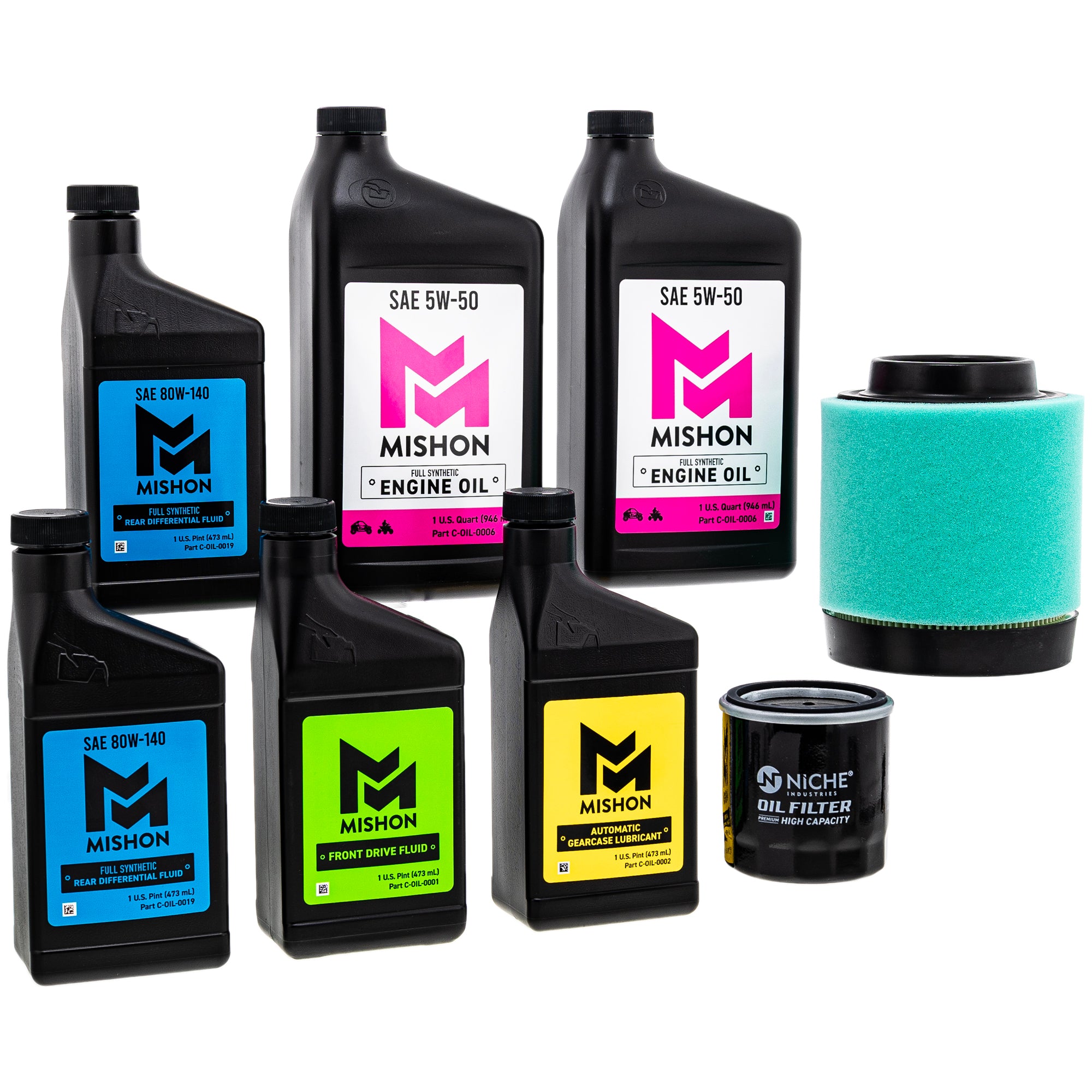 Full Service Oil Change Kit for ATP MISHON MK1012867