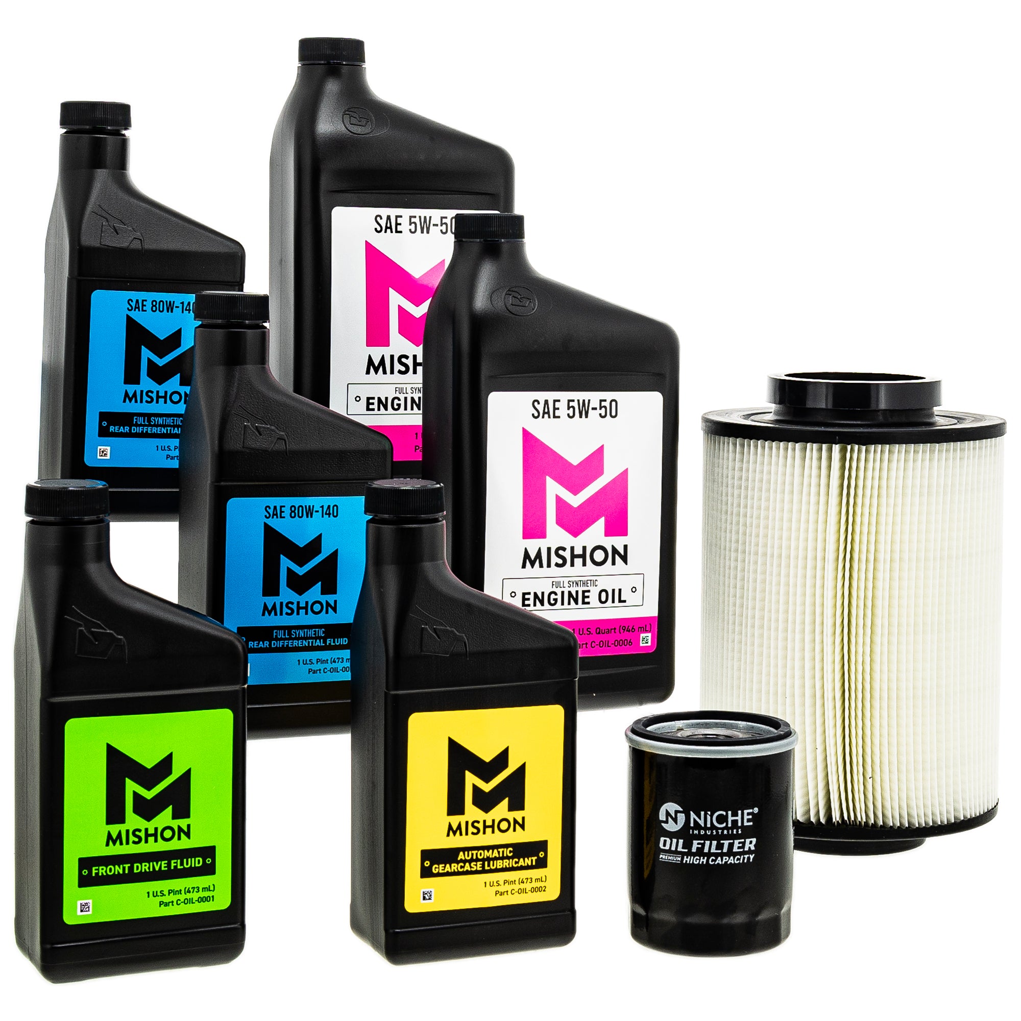 Full Service Oil Change Kit for RZR MISHON MK1012873