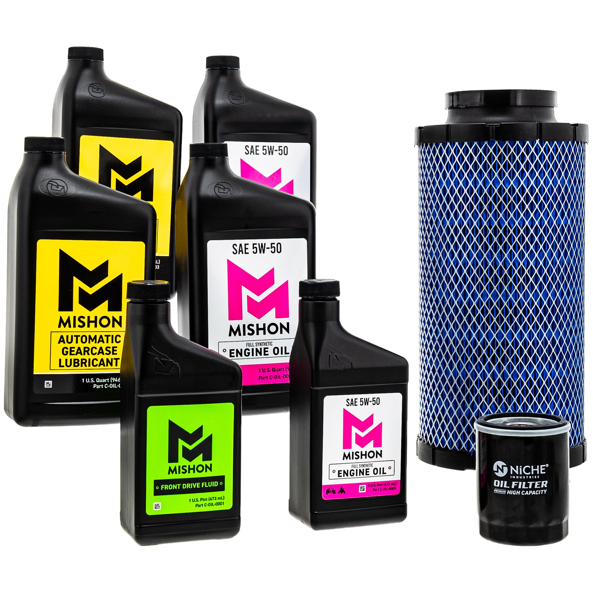 Full Service Oil Change Kit for RZR MISHON MK1012896