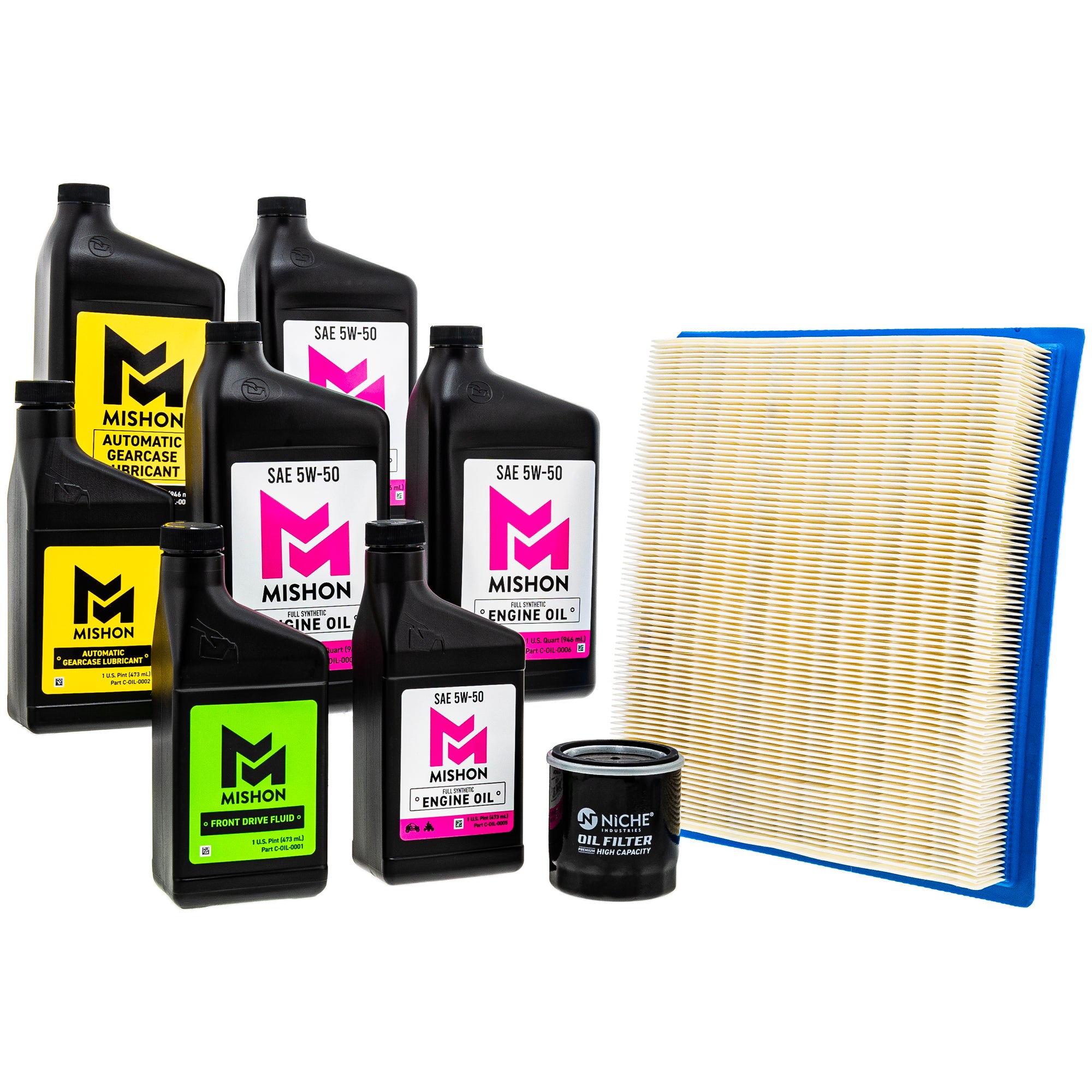 Full Service Oil Change Kit for RZR MISHON MK1012898