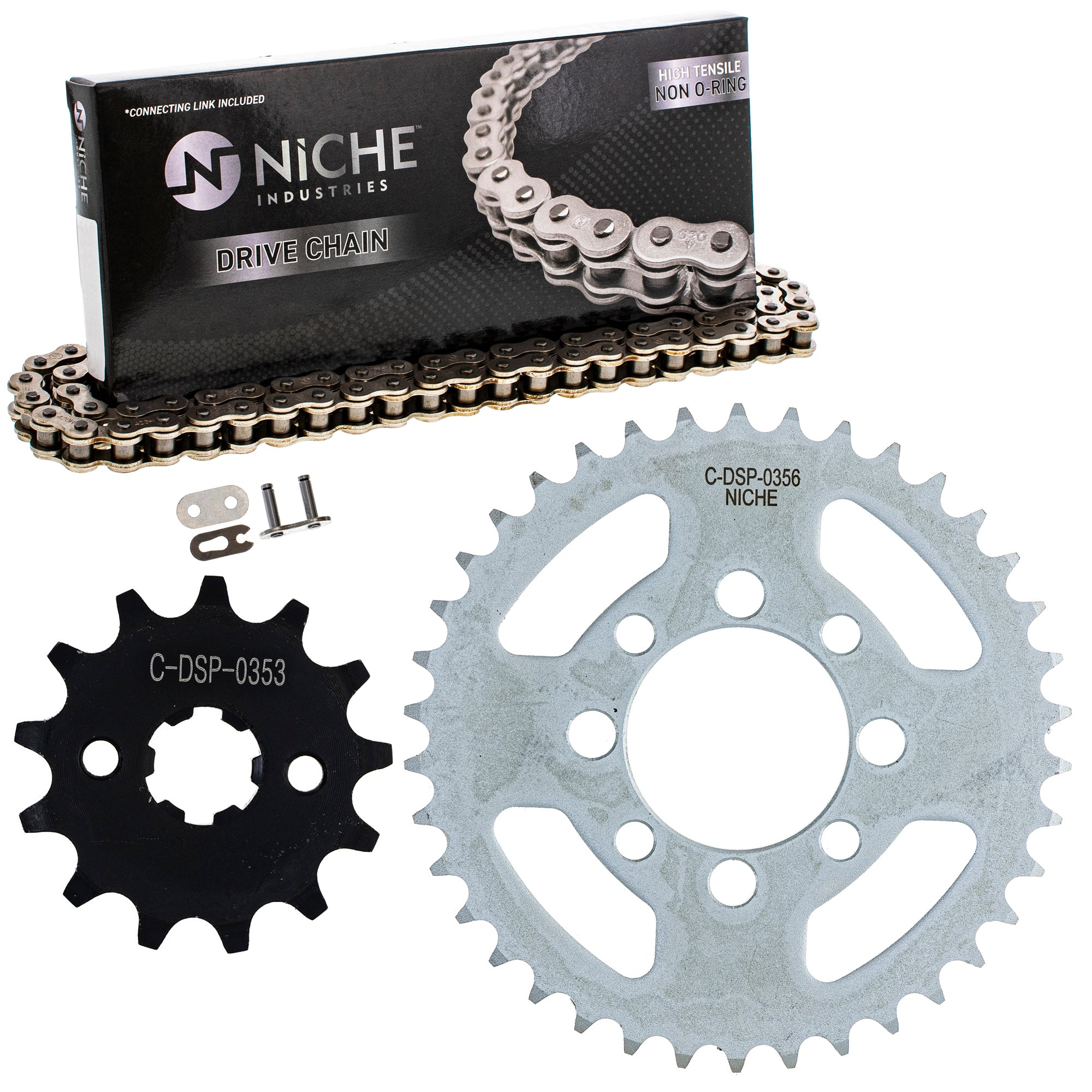 Chain and Sprocket Kit for KLX110RL KLX110R KLX110L KLX110 NICHE MK1013095