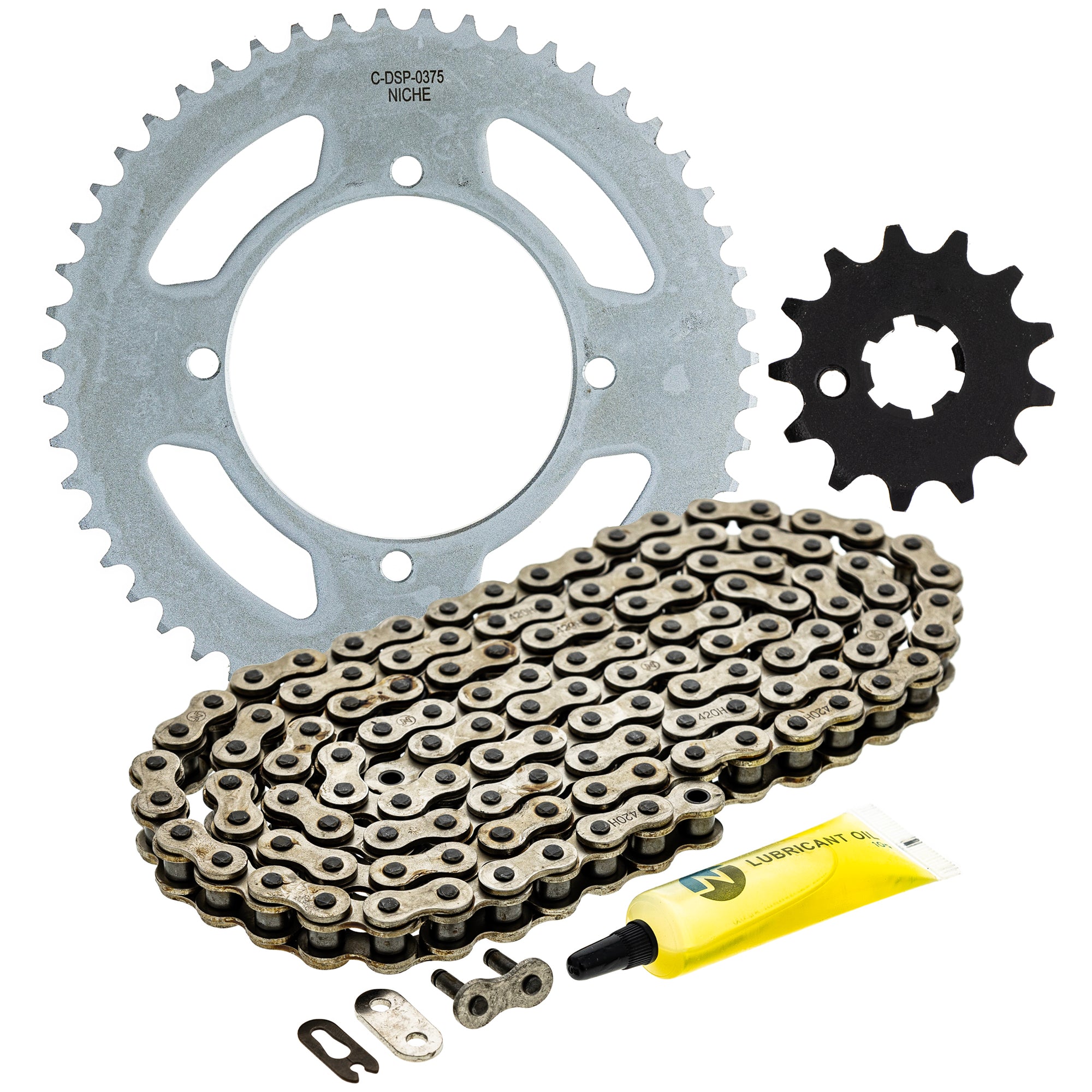 Chain and Sprocket Kit for KX80 KX112 KX100 NICHE MK1013099